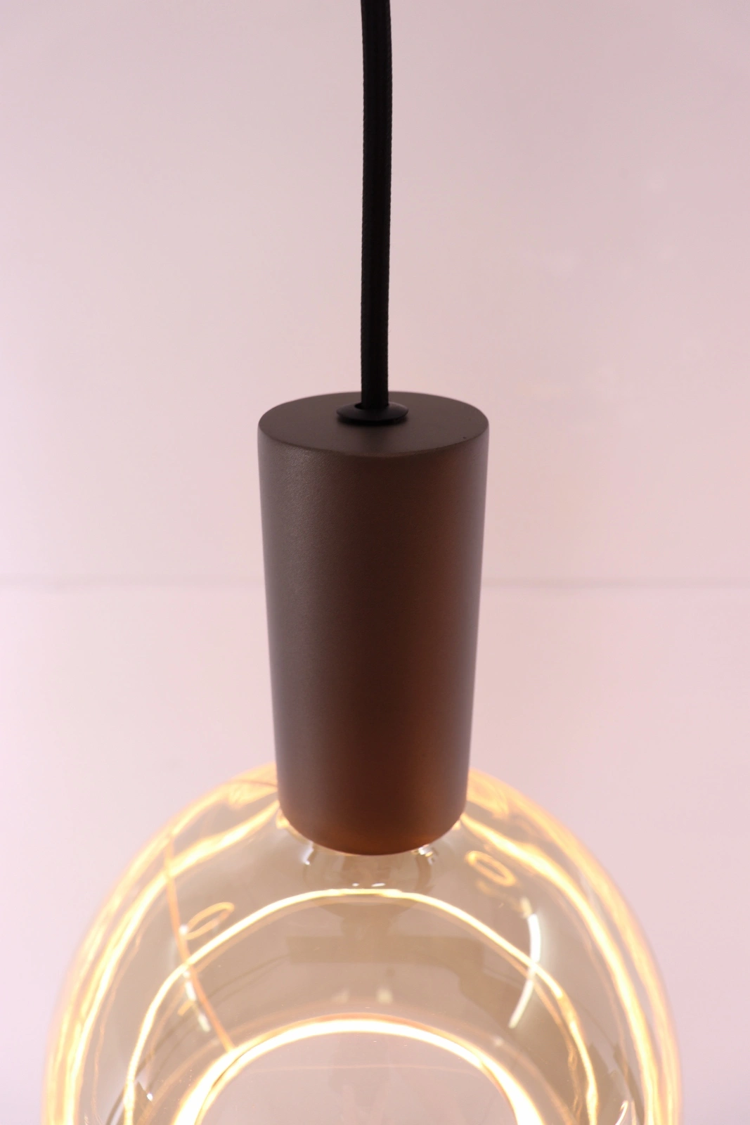 Hanglamp Cacao 7-lichts 130 cm Segula Floating LED en GU10 spots 50278