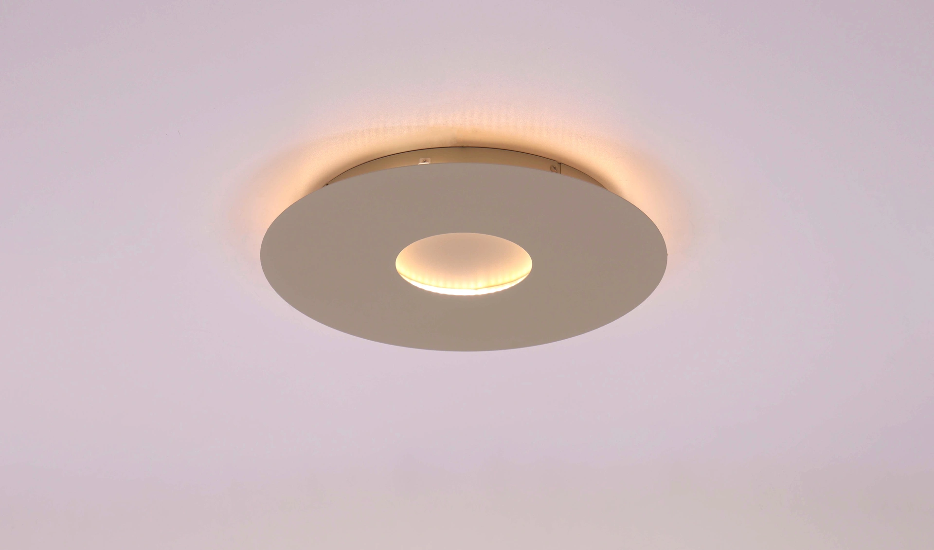 Moderne Plafondlamp zand 40 cm – 3 Standen Dimbaar met Memory – 2700K LED  46748