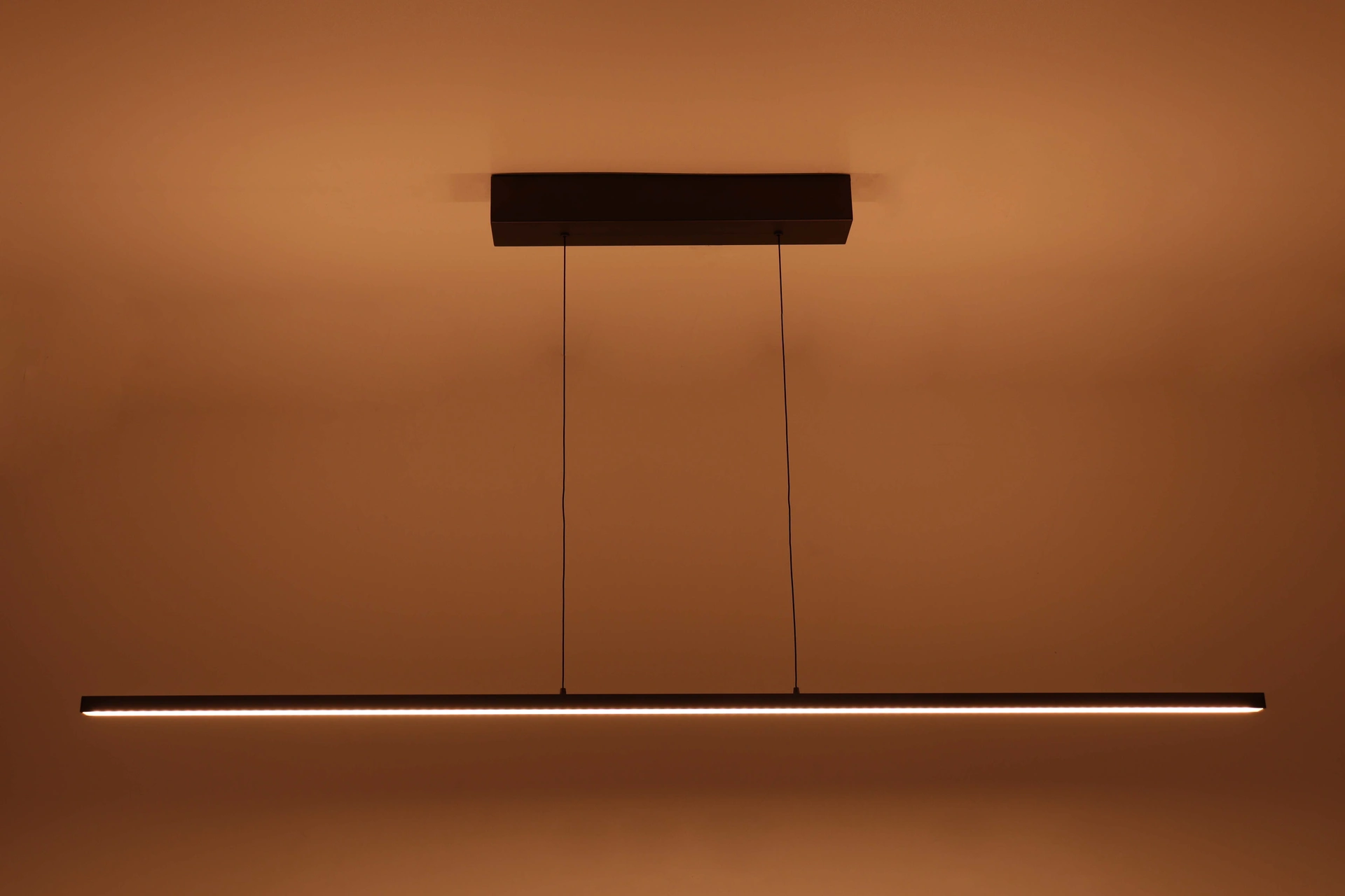Hanglamp cacao strak - Easy lift - direct/indirect 150cm 46669