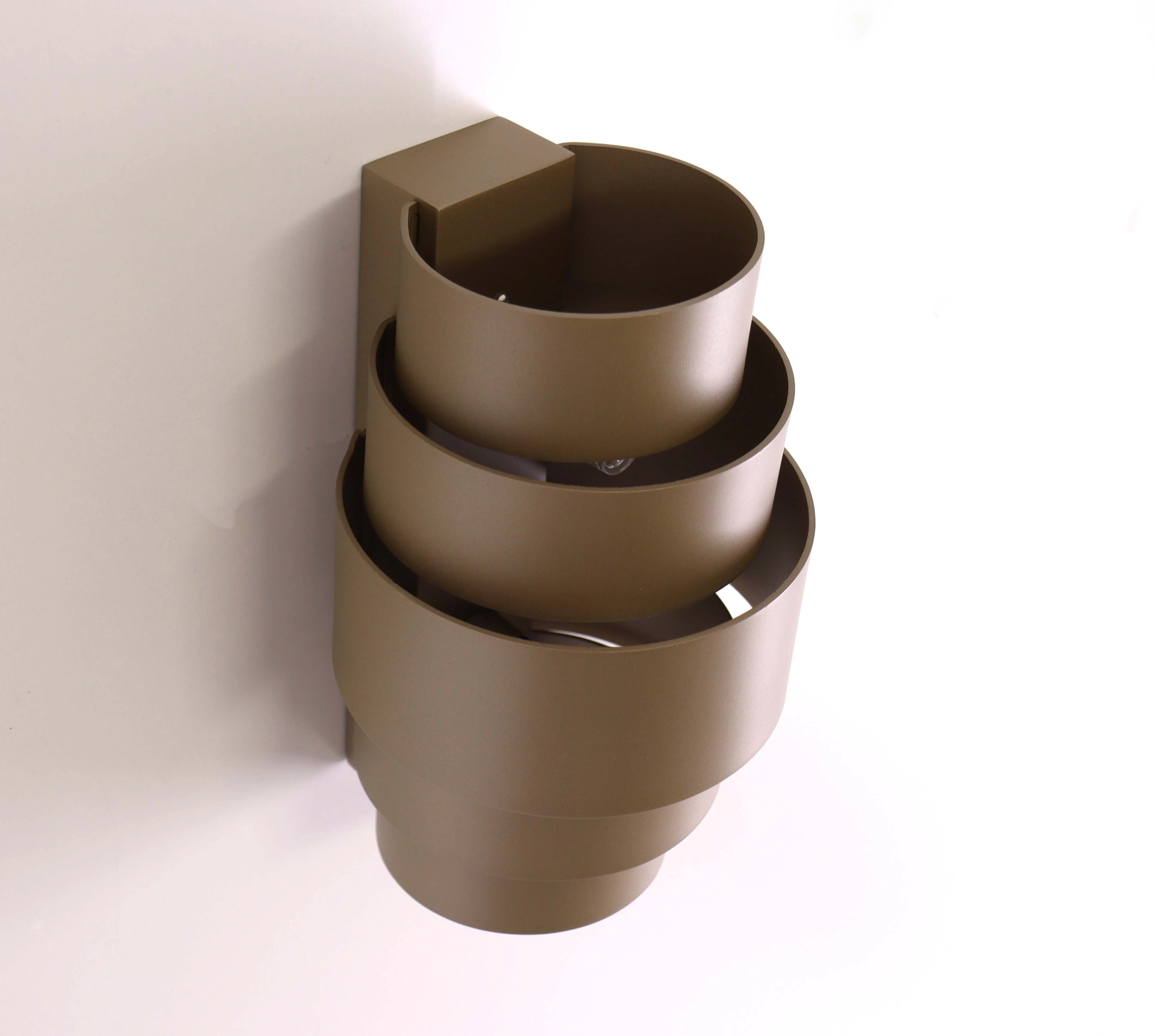 Wandlamp Rolls champagne 22 cm 46362