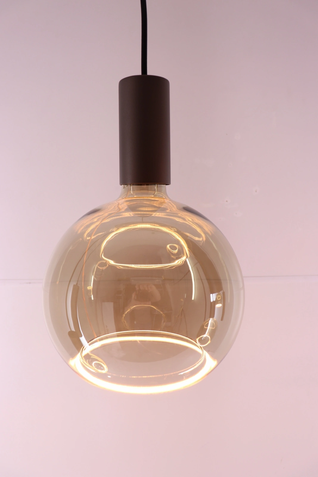 Hanglamp Cacao 7-lichts 130 cm Segula Floating LED en GU10 spots 50278