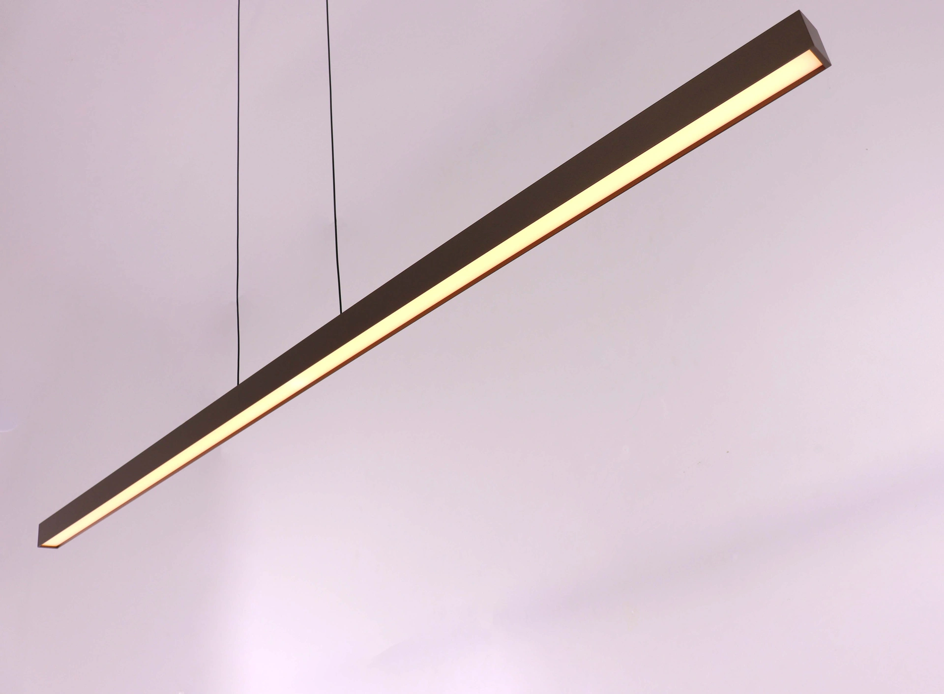 Hanglamp Tindra Brons/goud 140 cm up & down LED - touchdimmer  46707