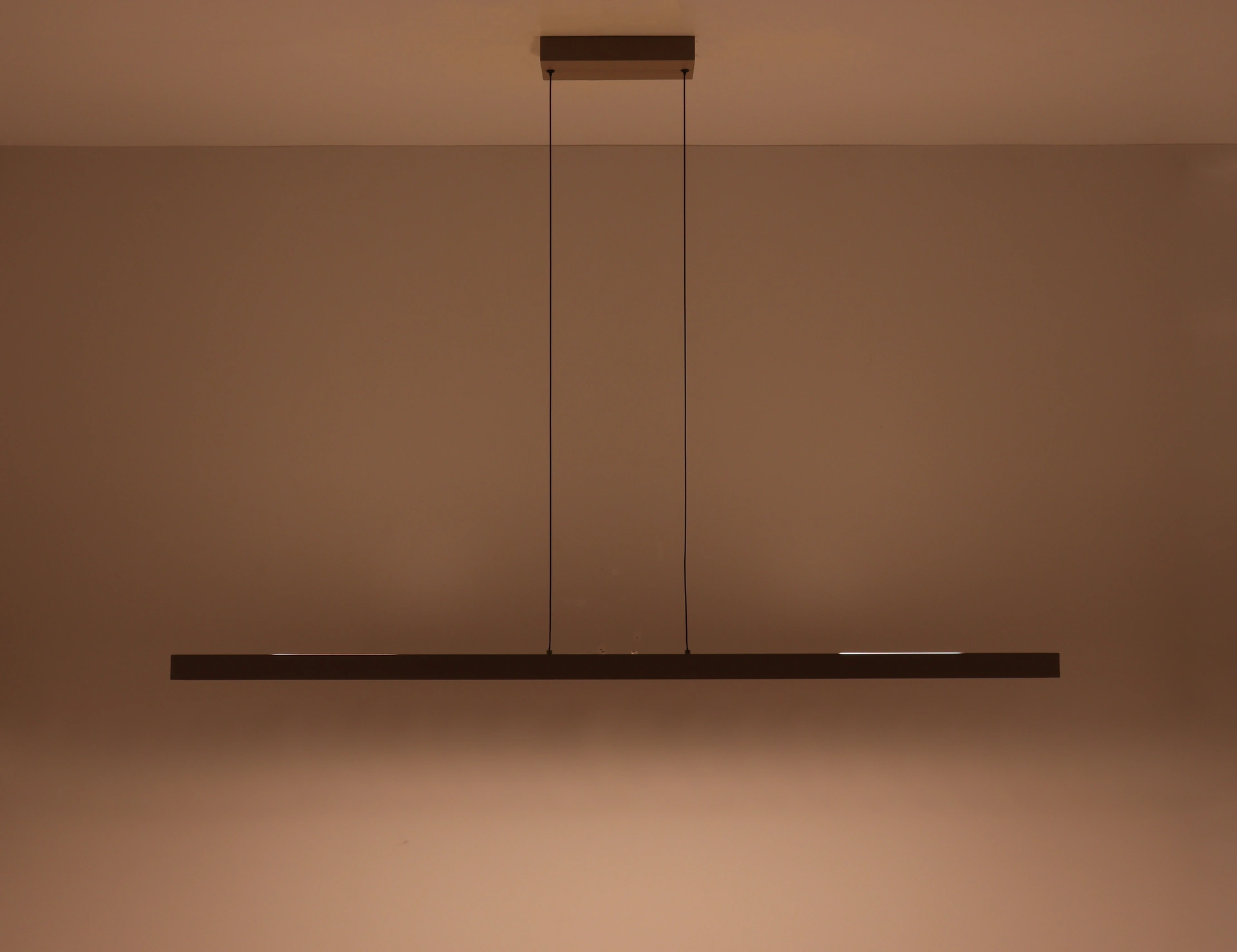 Hanglamp Tindra zand/beige 140 cm up & down LED - touchdimmer 45507