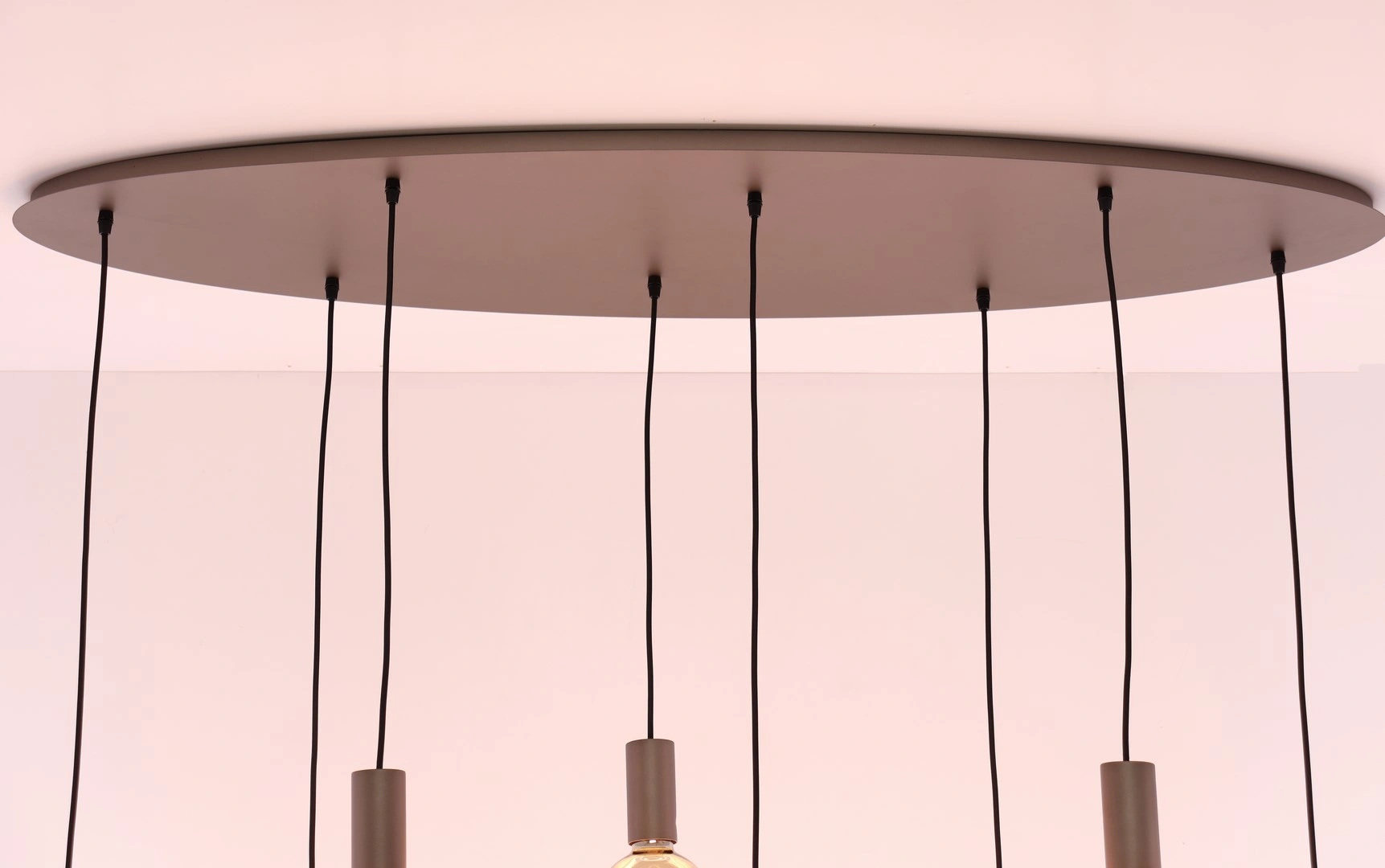 Hanglamp Cacao 8-lichts 135 cm incl. Segula Floating LED en excl. GU10 spots 50275