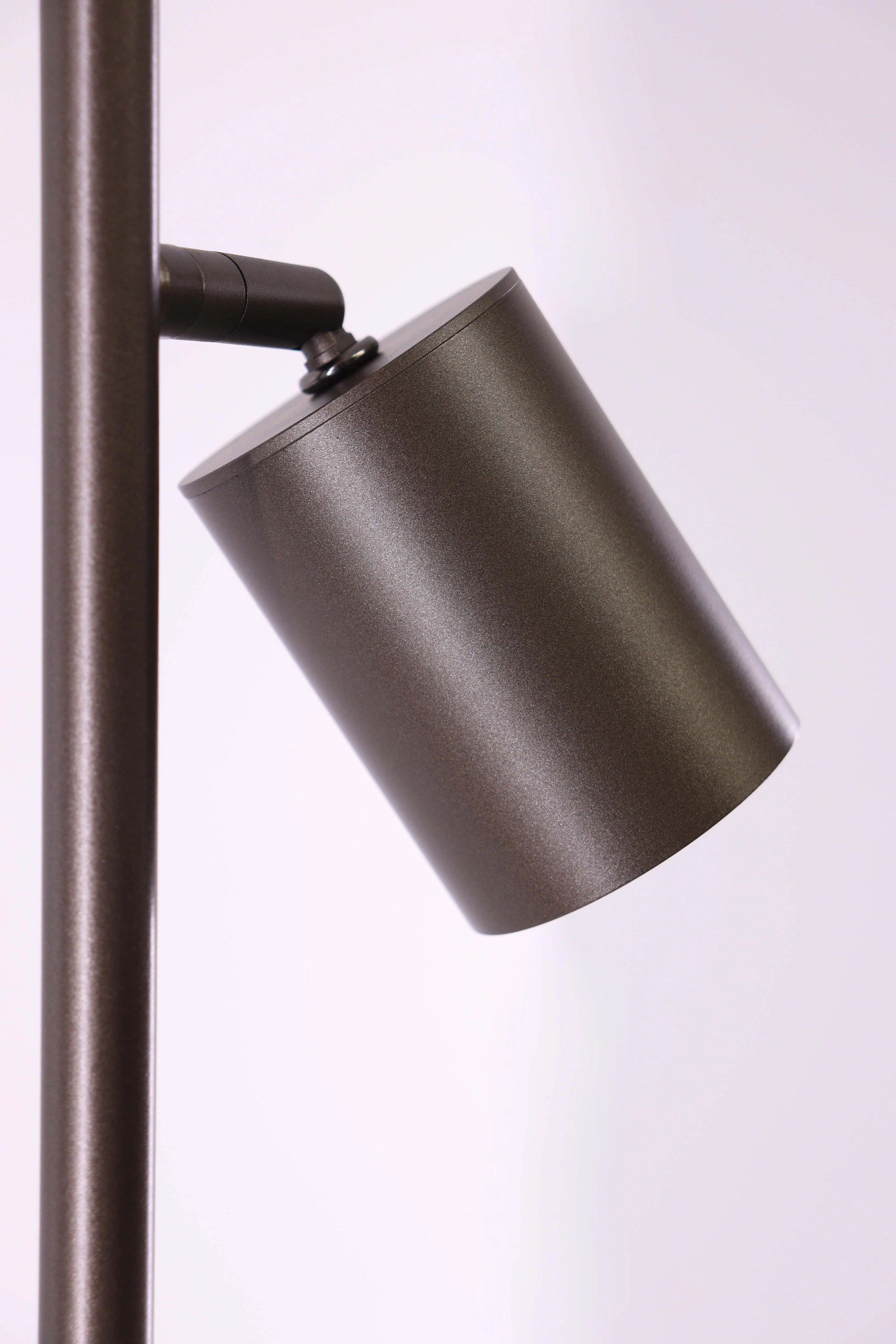 Vloerlamp cacao met 2 spots - Gu10 - 150cm 61225
