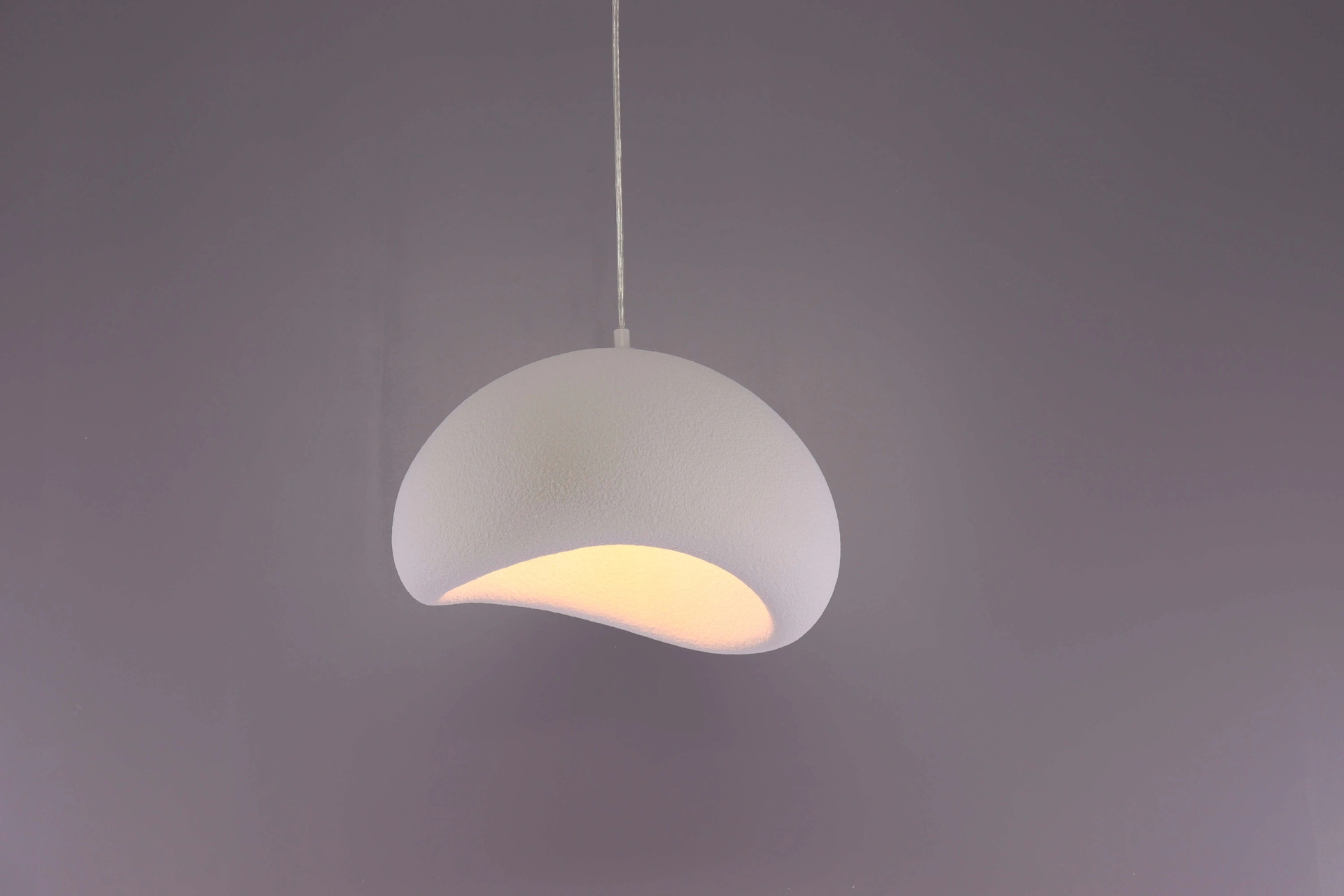 Hanglamp AERE Sandy White Ø 40 cm - Organisch Design 46693