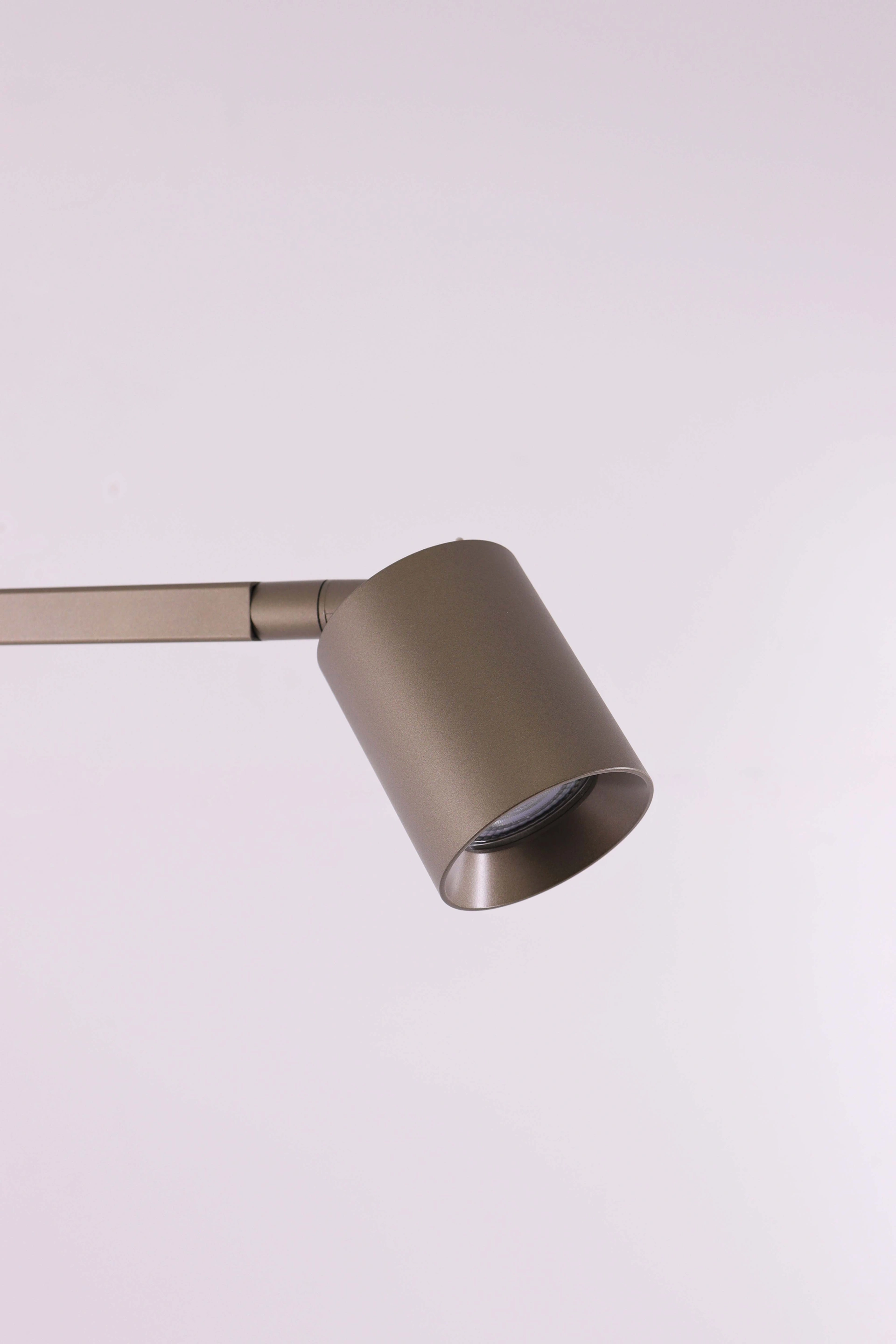 Vloerlamp Staande Leeslamp Cacao 135cm | Verstelbaar | GU10 46203
