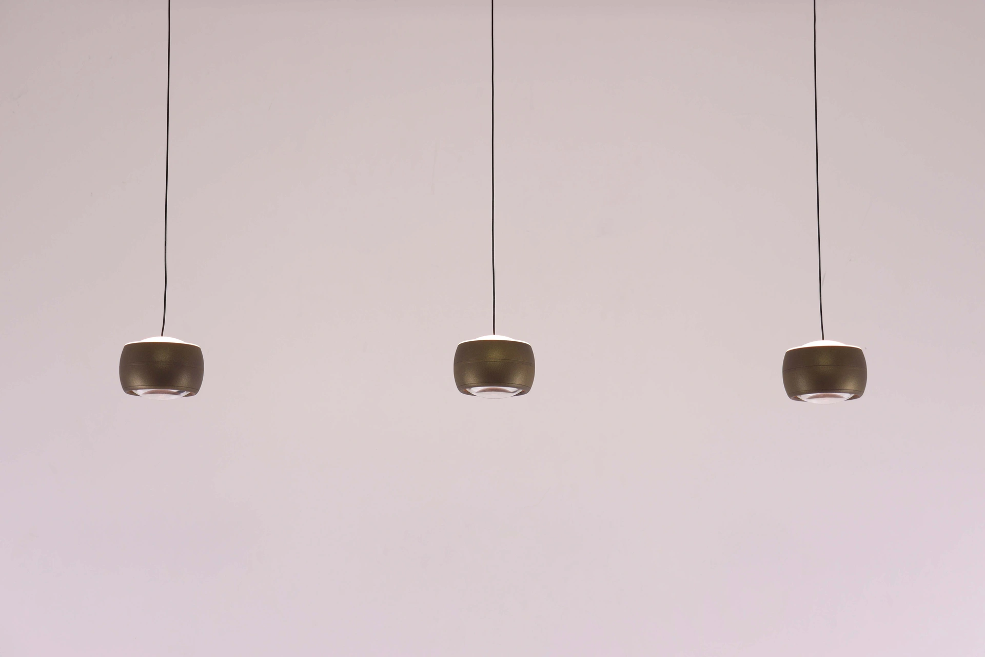 Hanglamp 3 lichts Lengte 120cm - brons goud - dim to warm 46569