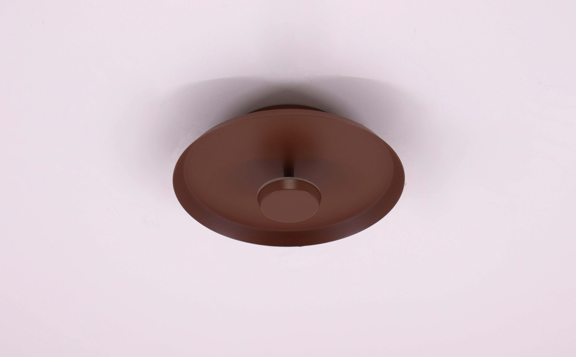 Plafondlamp rond 25cm donkerbruin - CCT dip switch niet dimbaar  46808