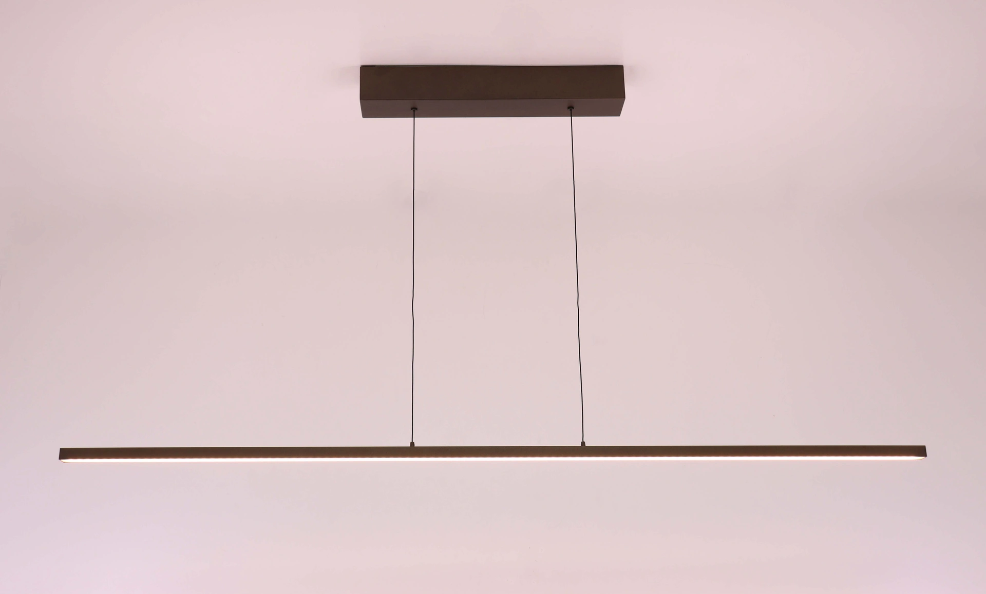 Hanglamp cacao strak - Easy lift - direct/indirect 150cm 46669