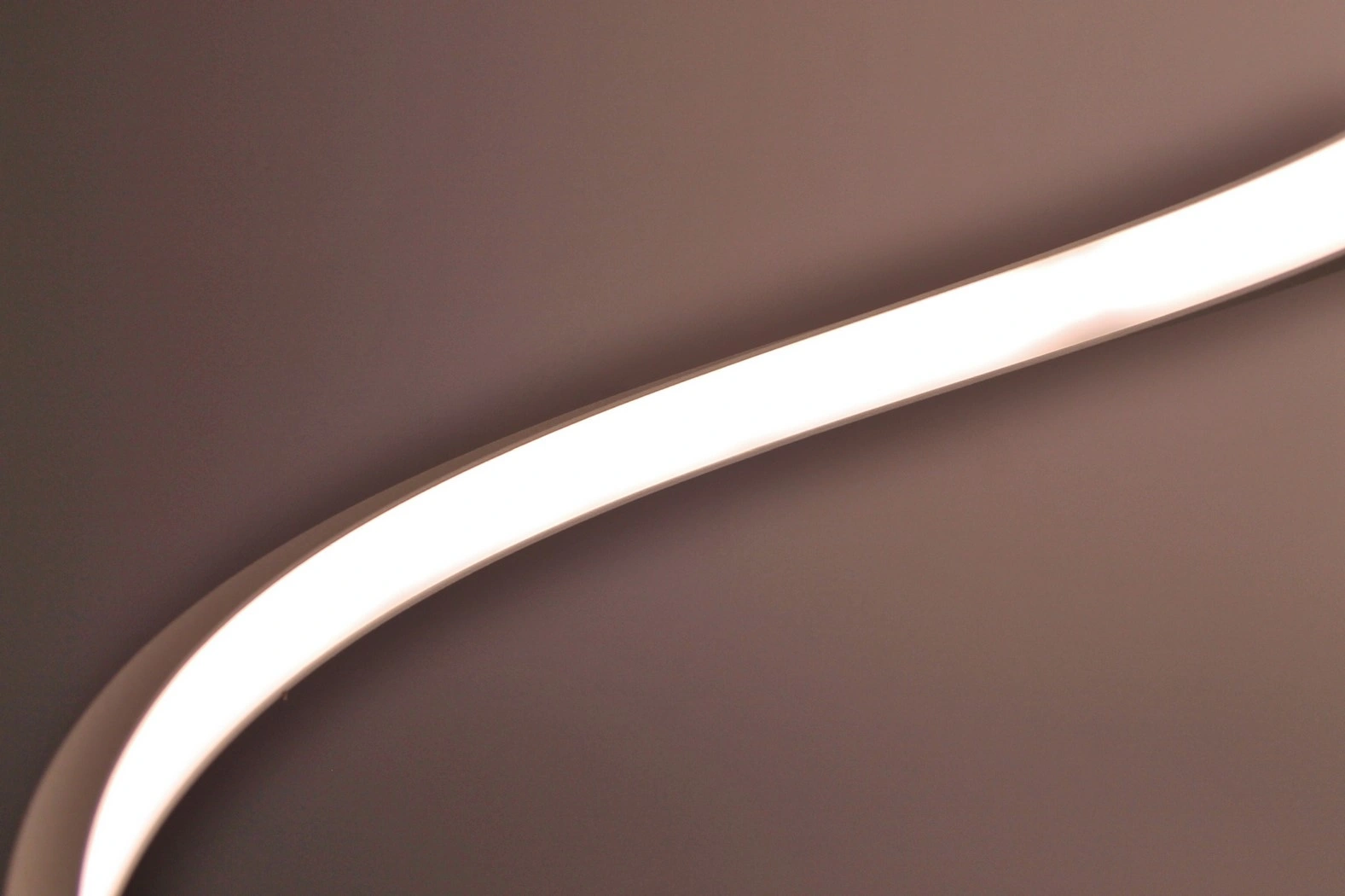 Spiraal plafondlamp LED 71 cm, design plafondlamp grijs wit 38566