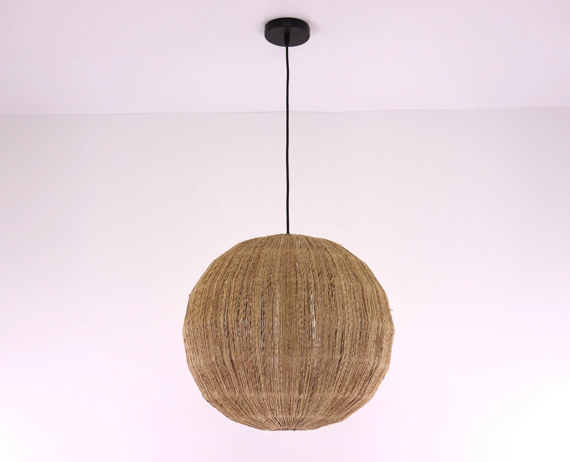 Jute hanglamp bol 50 cm natuurlijke lamp 46439