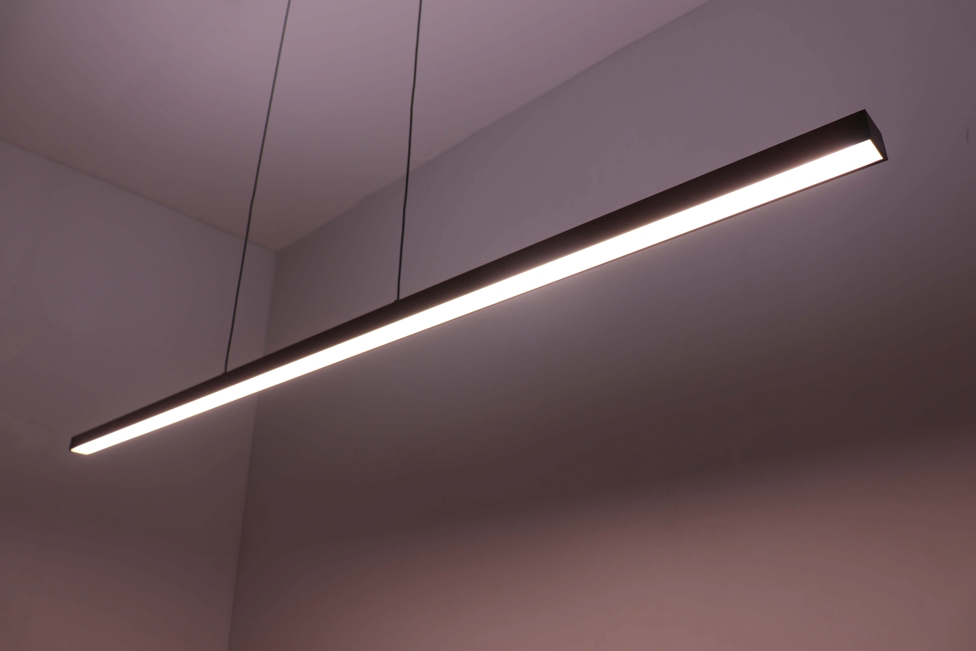 Hanglamp cacao strak - Easy lift - direct/indirect 114cm  46668