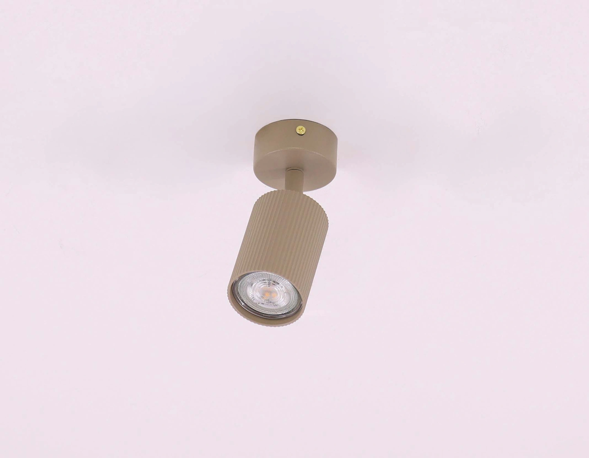 Opbouwspot Zandkleur 6cm gu10 1 Lichts     46771