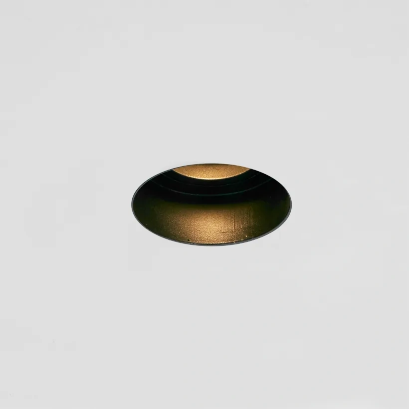 Trimless inbouwspot Zelda zwart IP65 Rond GU10 46953