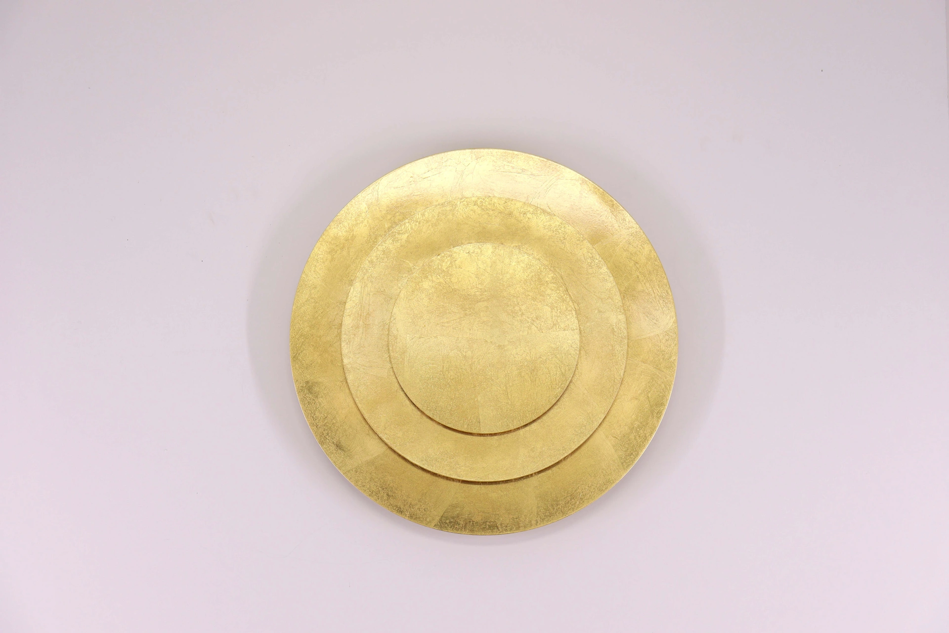 Wandlamp/Plafondlamp goud ringen- Diameter 49cm - Niet dimbaar  46297