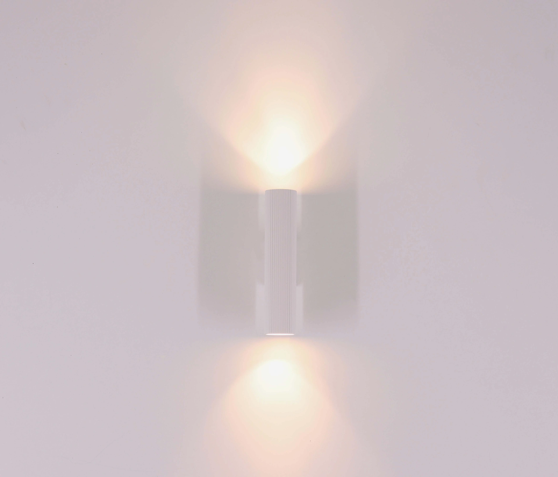 Wandlamp Comet Sandy White Aluminium GU10 LED - Cilindervormig 46155