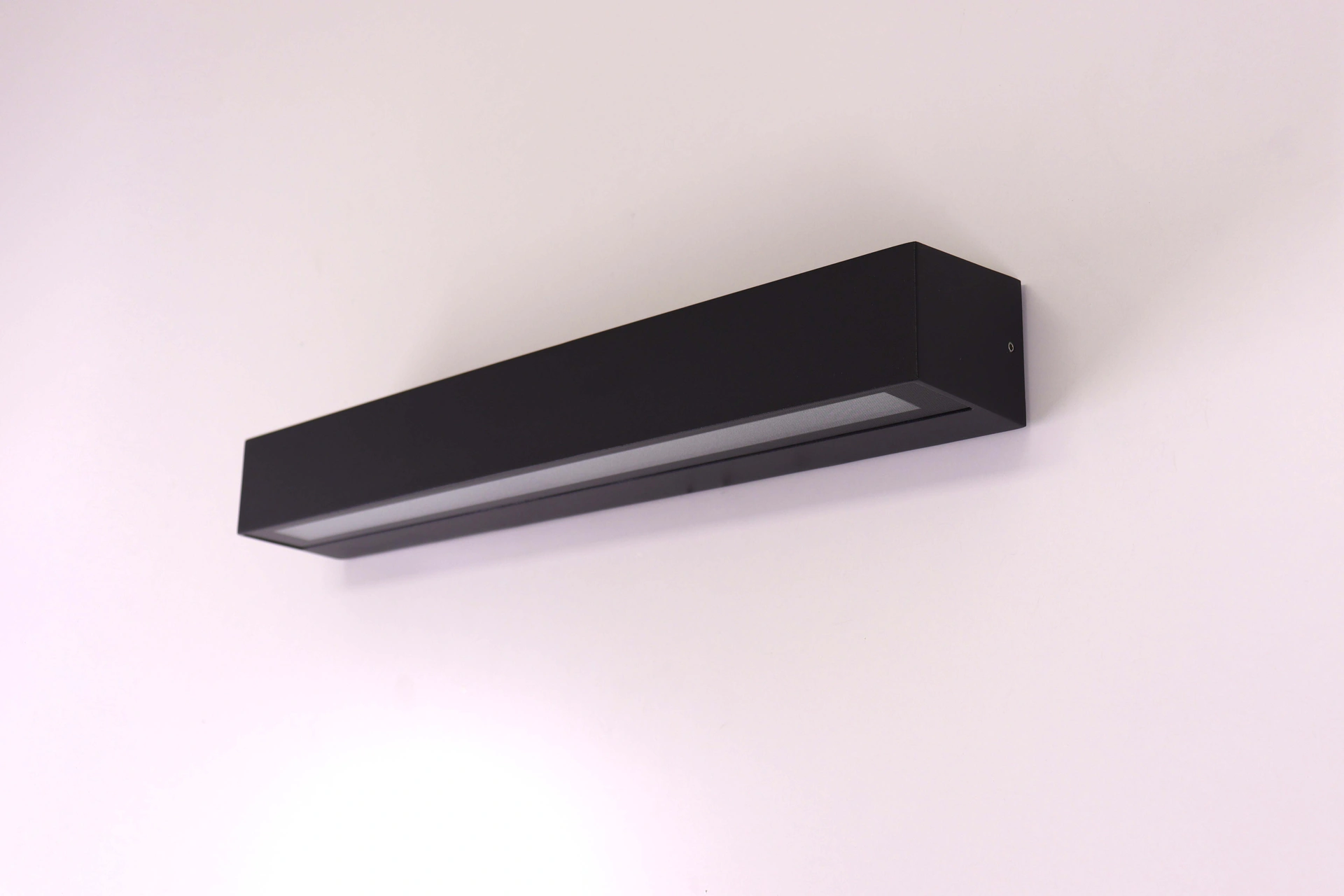 Wandlamp strak dip-switch - Zwart - 50cm IP65  46676