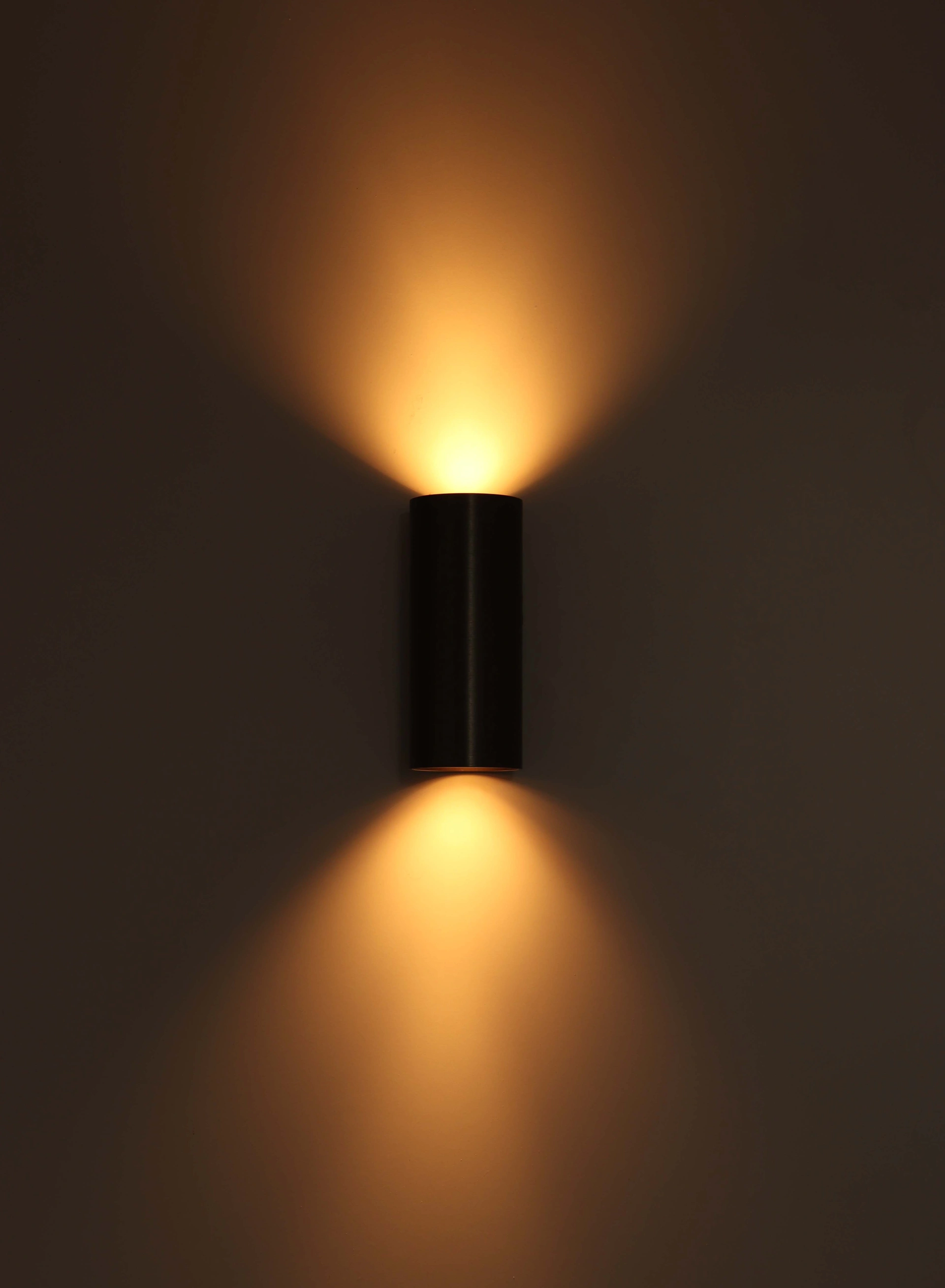 Wandlamp koker lichtbrons up/down  43737