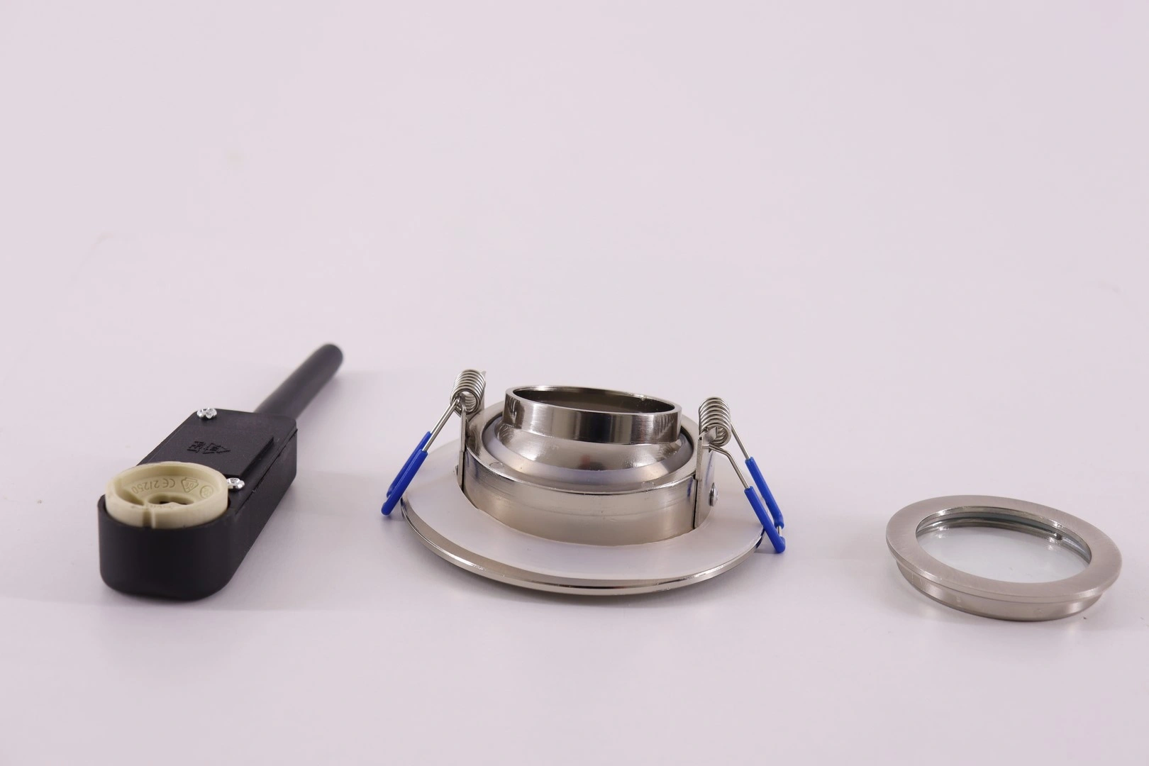 Inbouwspot GU10 RVS kantelbaar – Zaagmaat 7 cm 46157