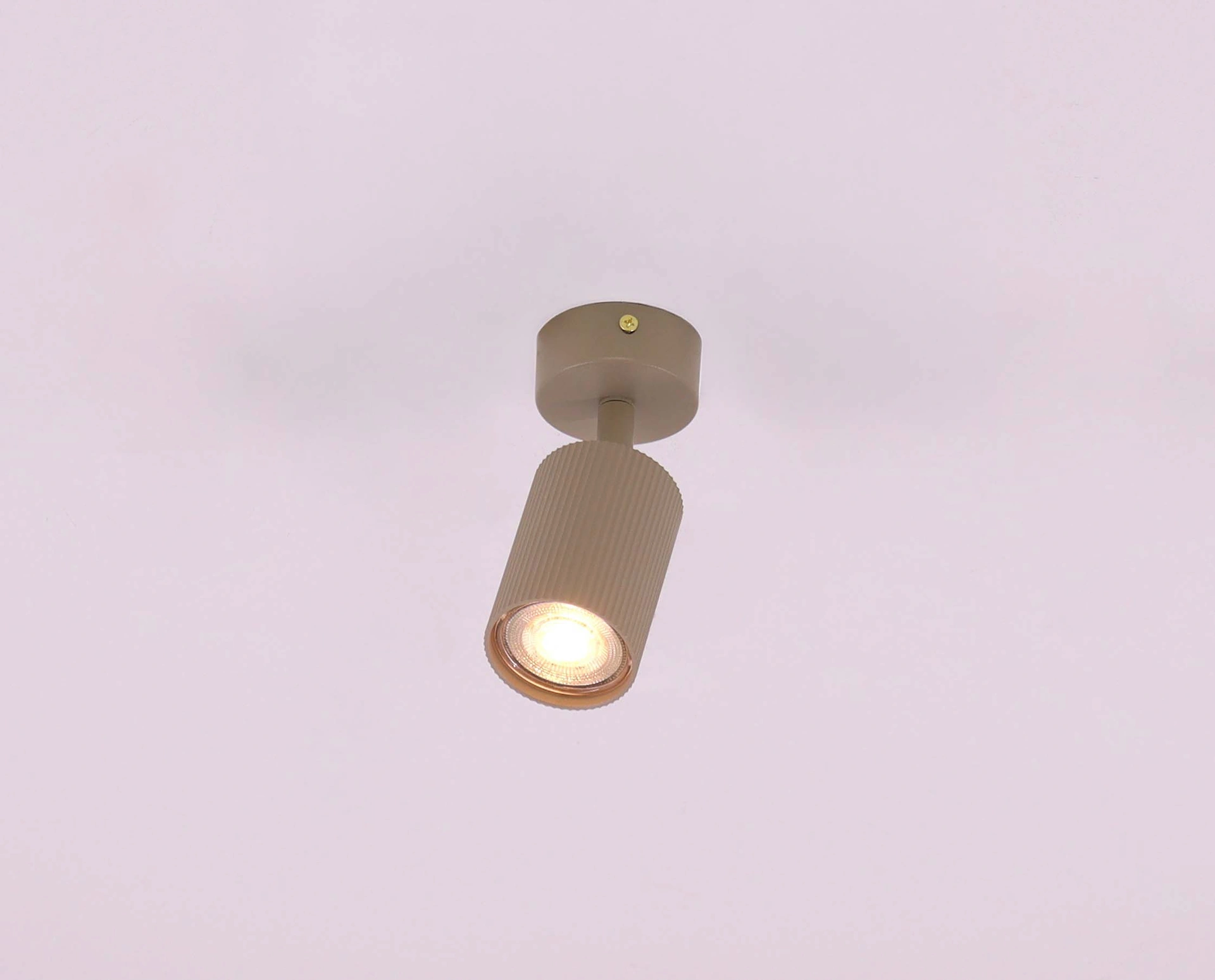 Opbouwspot Zandkleur 6cm gu10 1 Lichts    