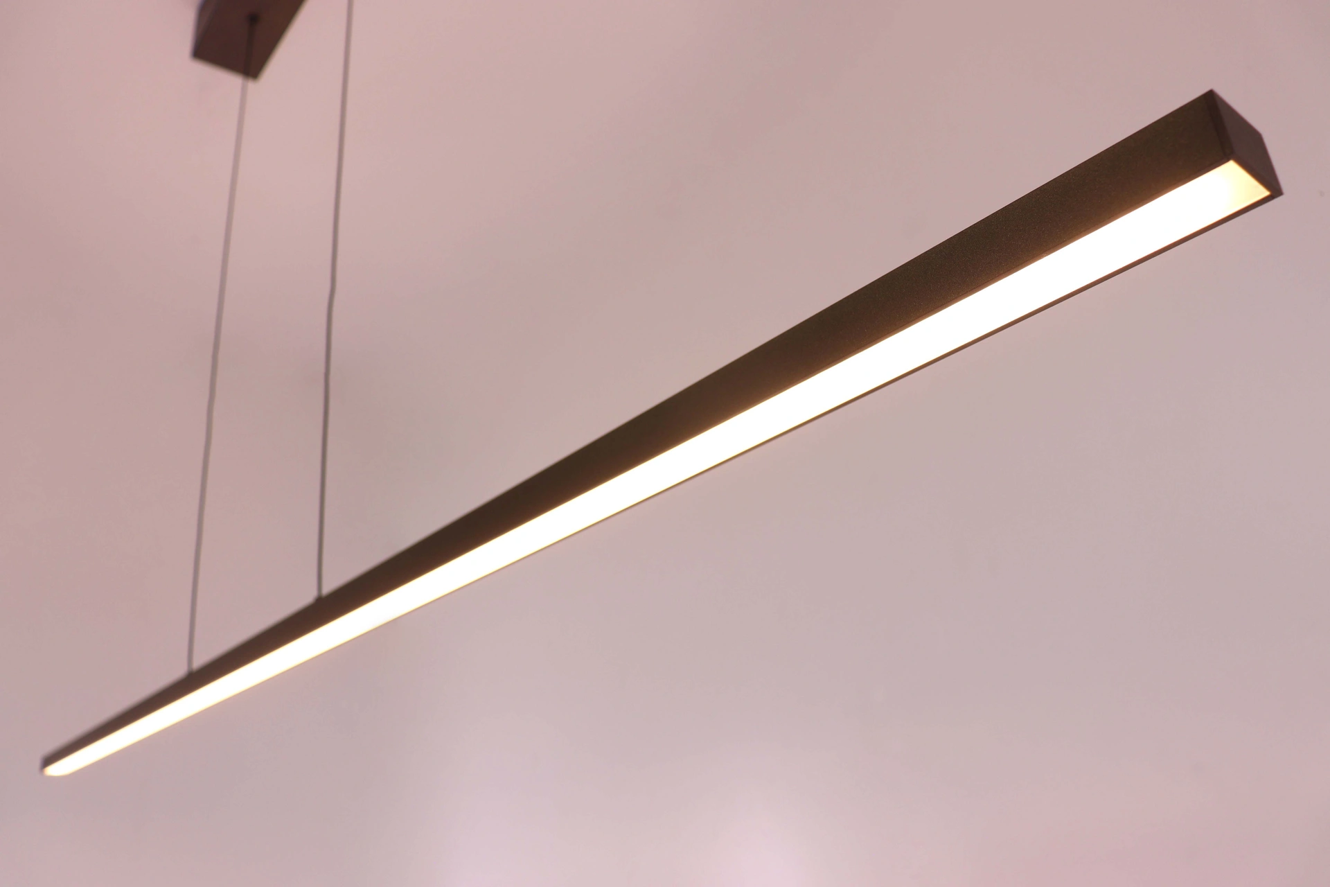 Hanglamp cacao strak - Easy lift - direct/indirect 150cm 46669