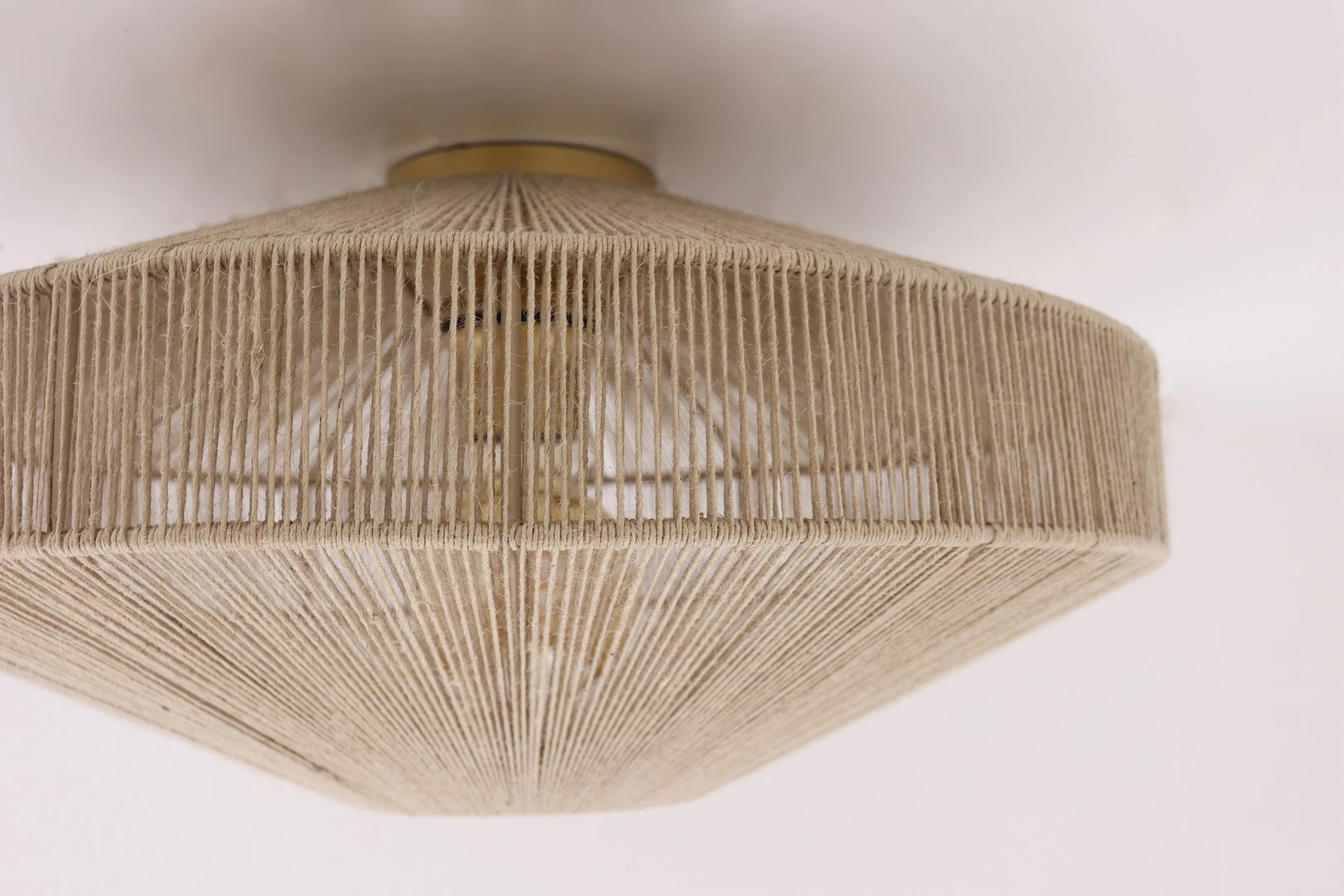 Plafondlamp naturel - touwlamp - diameter 43cm  44932 PL