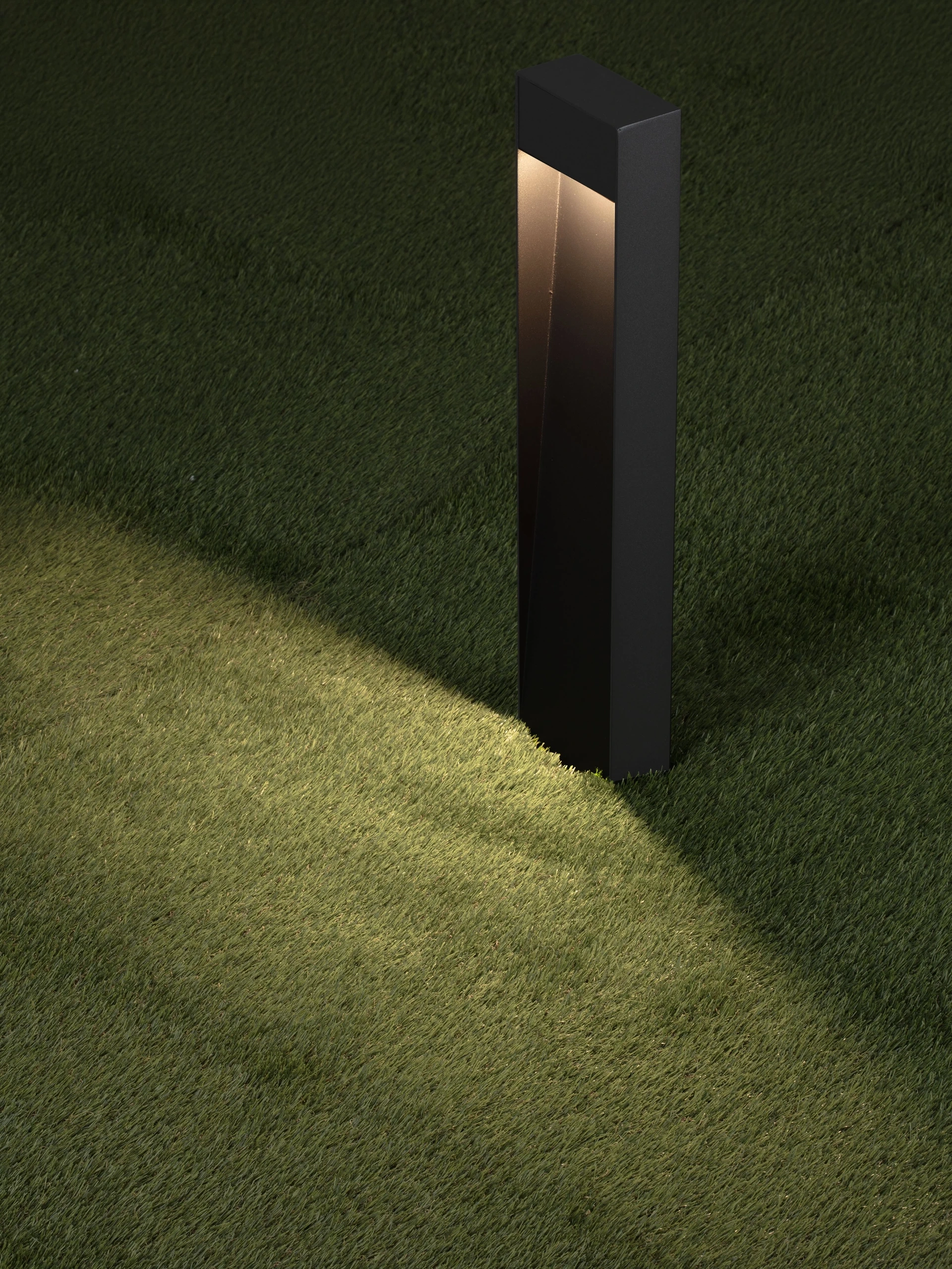 LED Tuinlamp Novaro - zwart – 60 cm – Instelbare lichtkleur SW10570
