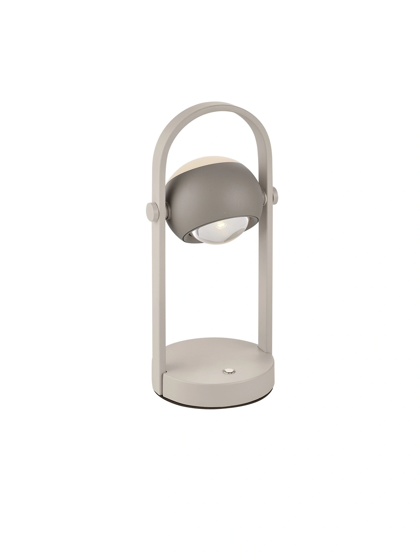 Musterring Cannon LED tafellamp op accu grijs-antraciet 34 cm – dimbaar 46727