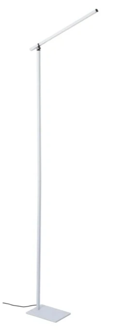 Vloerlamp wit strak - Hoogte 145  46063