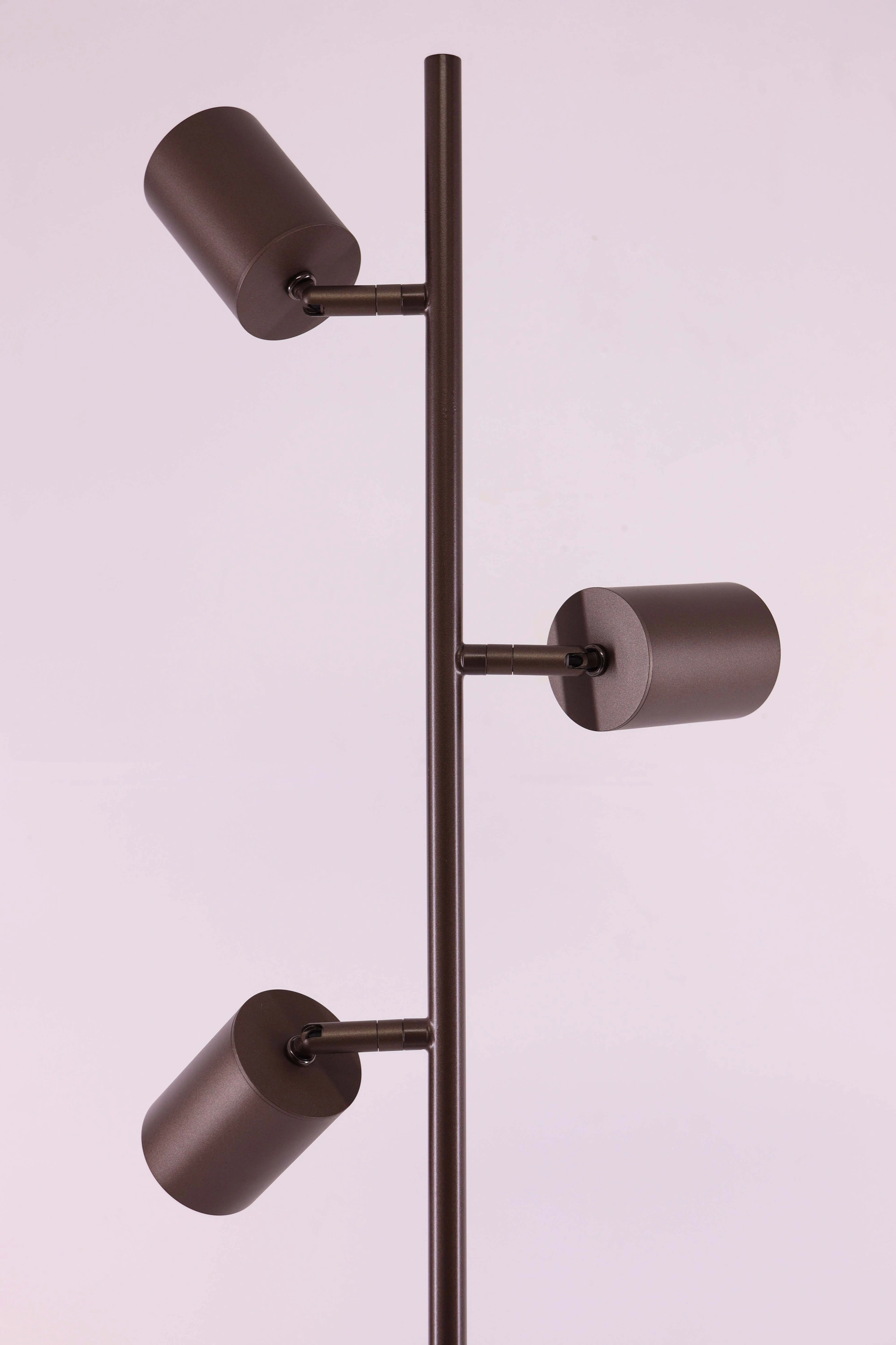 Vloerlamp met 3 verstelbare spots – cacao – Hoogte 156 cm 61226