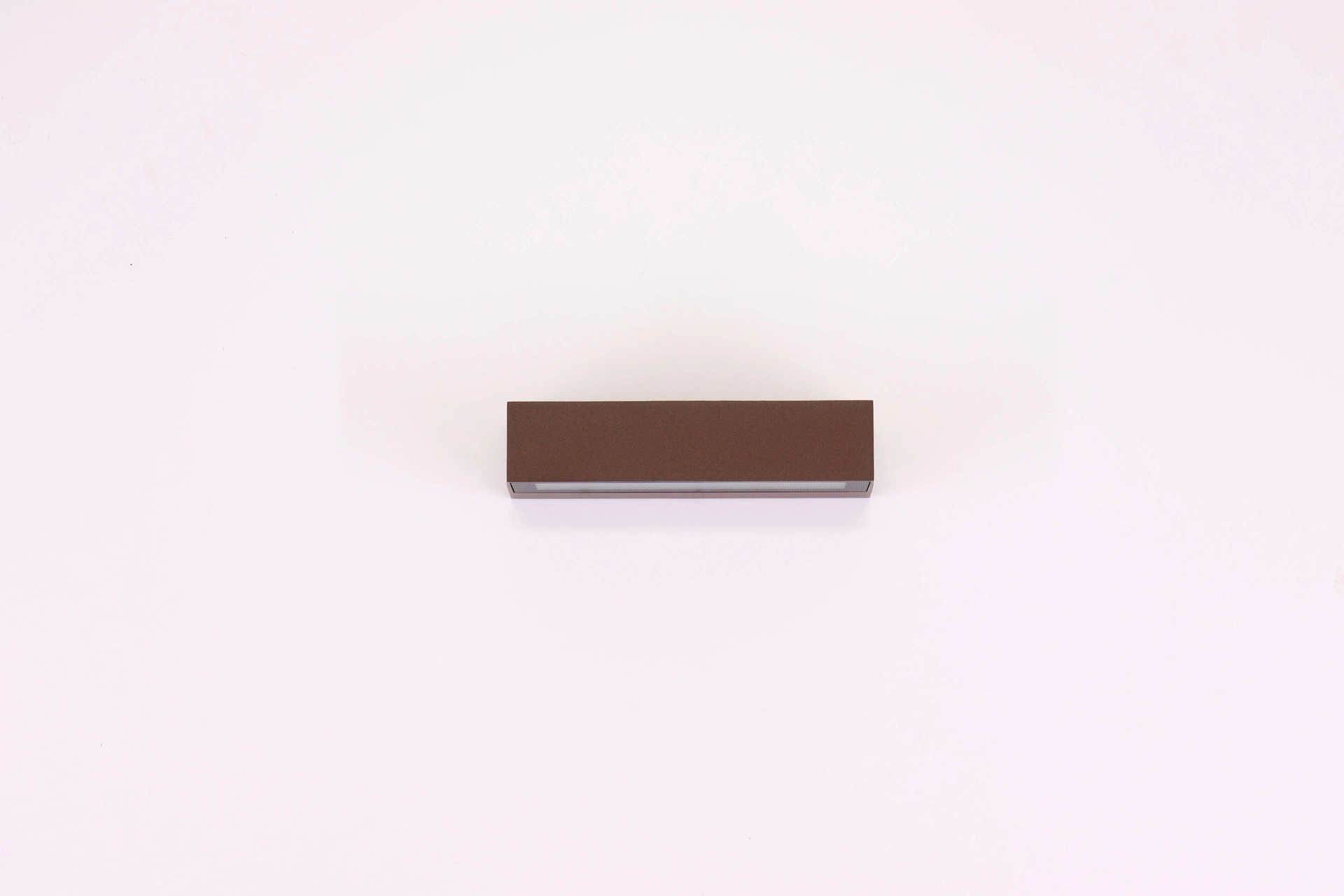 Wandlamp strak dip-switch - roest bruin - 22cm IP65   46677