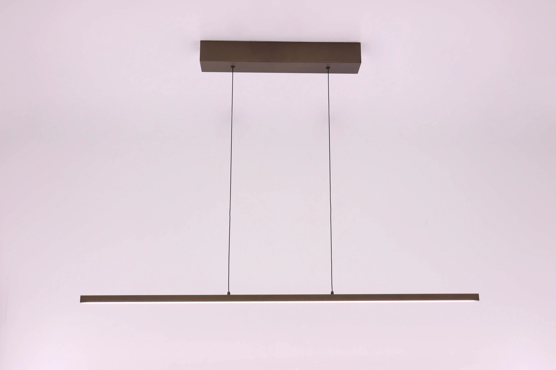 Hanglamp cacao strak - Easy lift - direct/indirect 114cm  46668