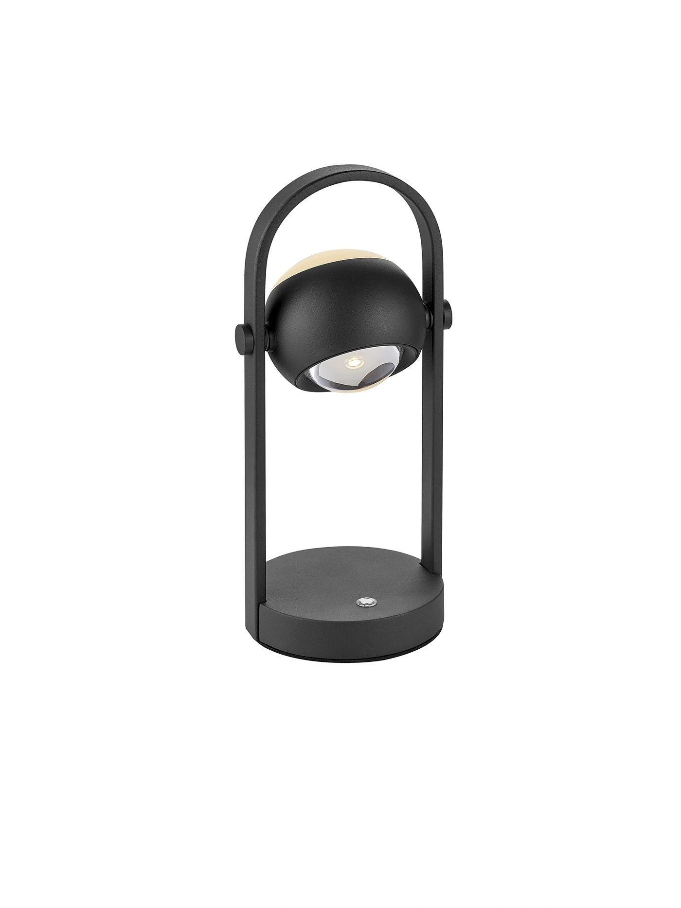 Musterring Cannon LED tafellamp op accu zwart 34 cm – dimbaar 46728