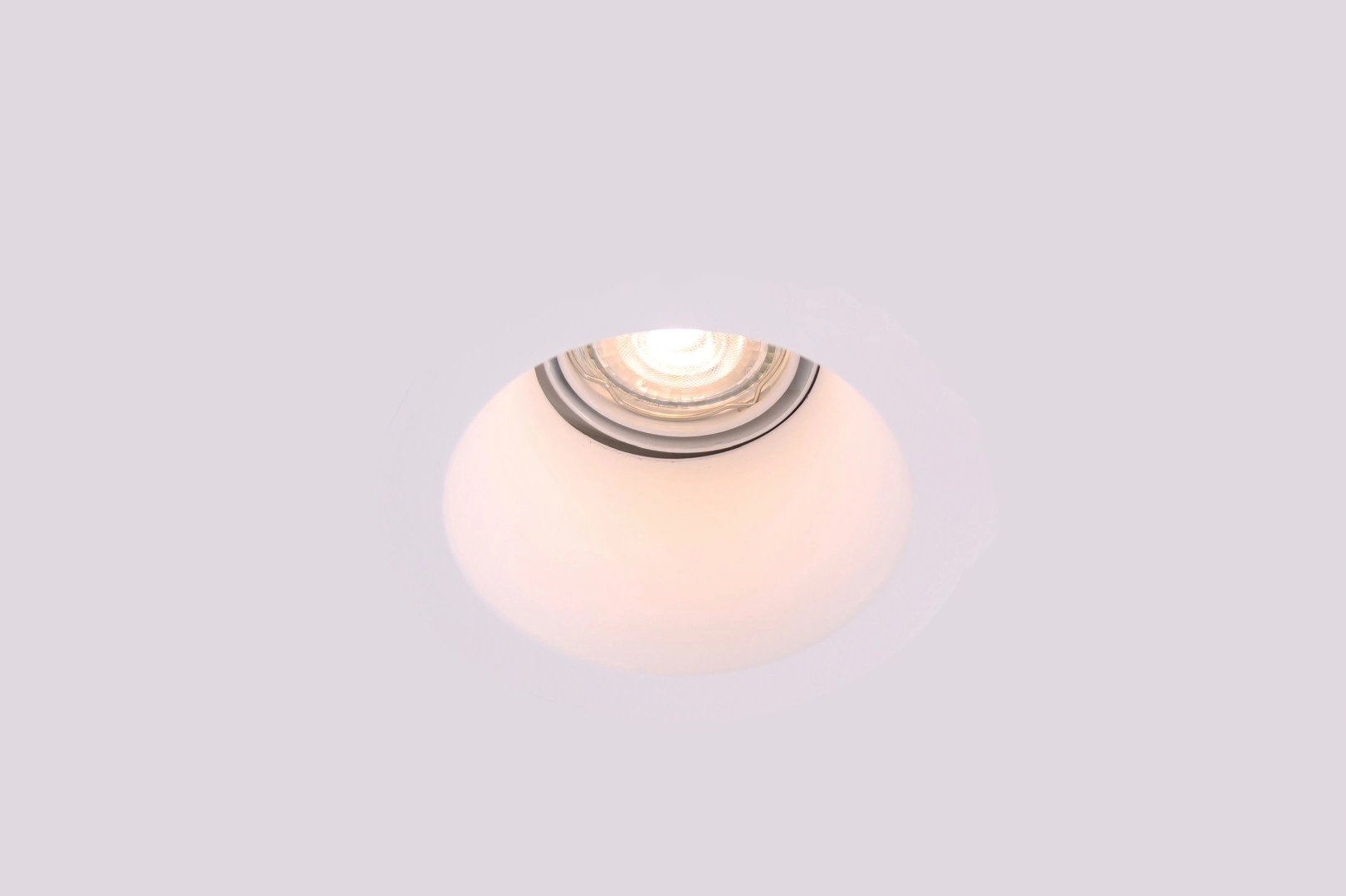 Trimless inbouwspot wit rond kantelbaar - diameter 12,5 cm 40447