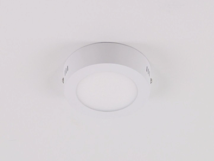 Plafondlamp LED rond wit 12cm 37286