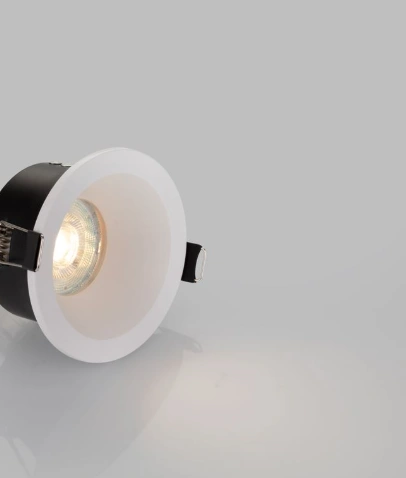 Inbouwspot GU10 wit aluminium IP65 - zaagmaat 7,2 cm SW10487