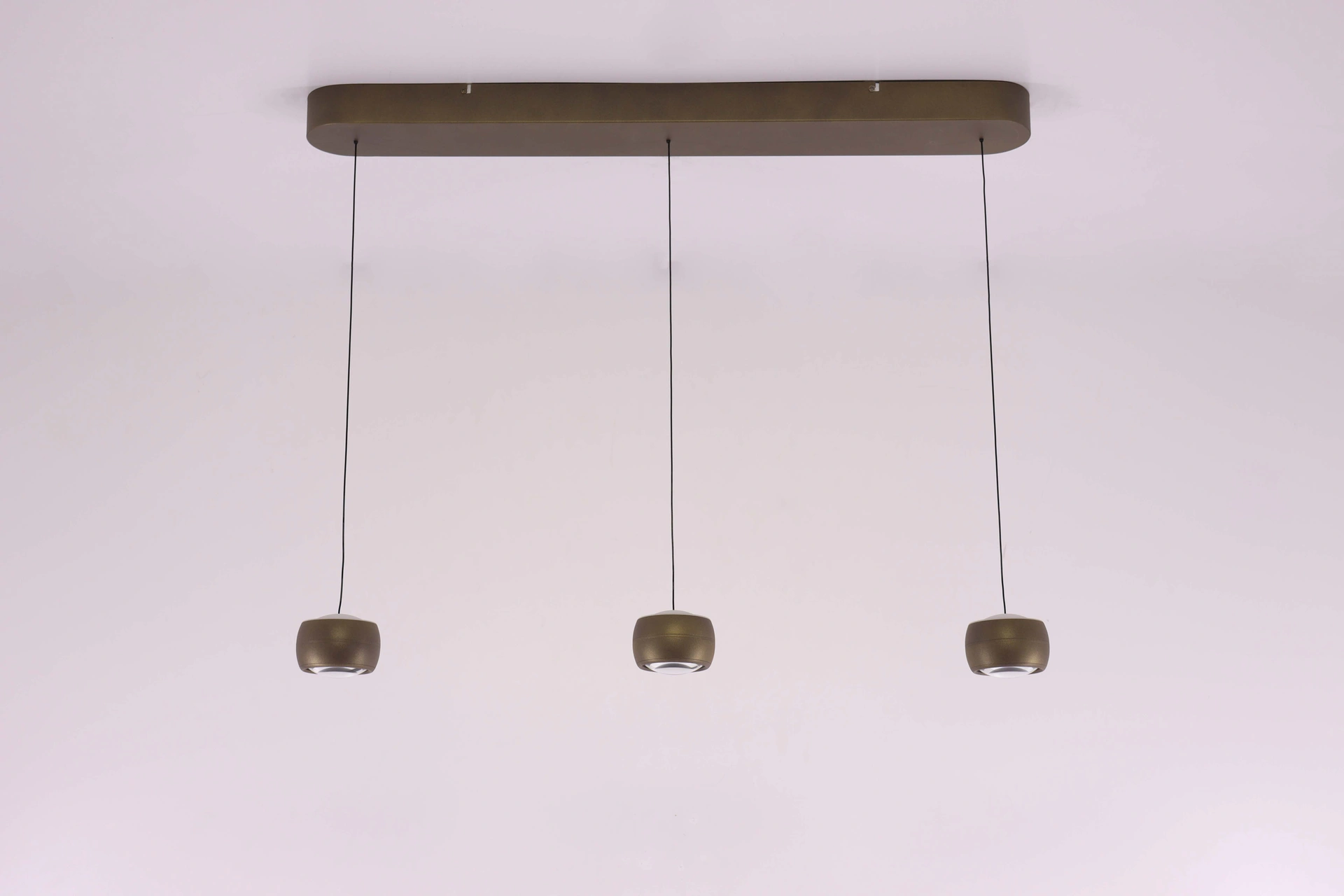 Hanglamp 3 lichts Lengte 120cm - brons goud - dim to warm 46569