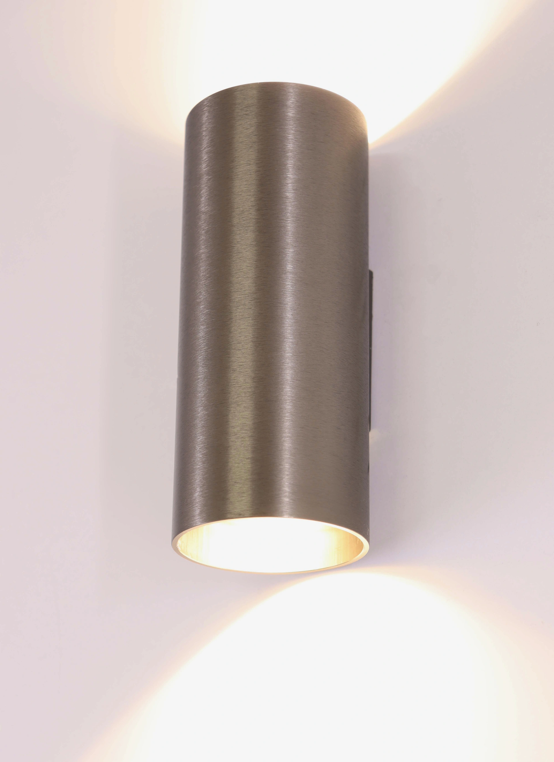 Wandlamp koker lichtbrons up/down  43737