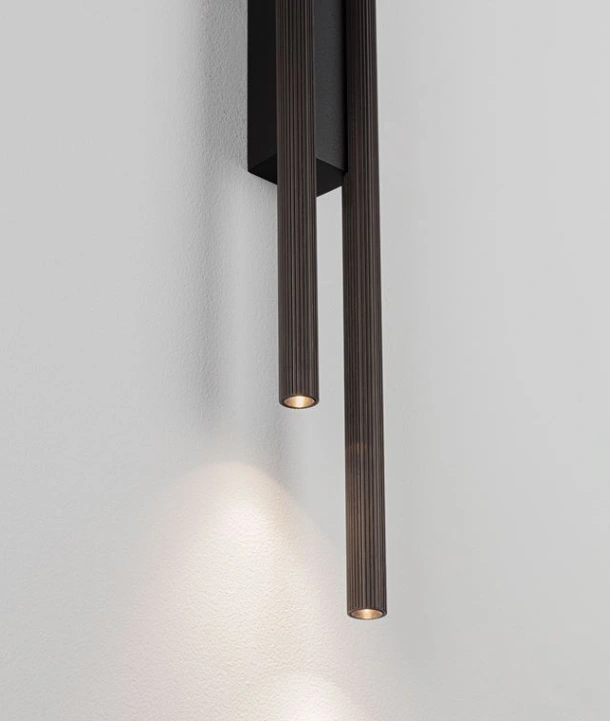 LED wandlamp Pearl Black 60 cm | Instelbare lichtkleur & Triac dimbaar SW10519