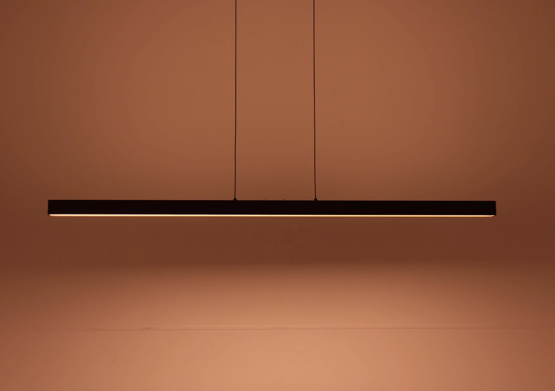 Hanglamp Tindra brons/goud 120 cm up & down LED - touchdimmer 46704