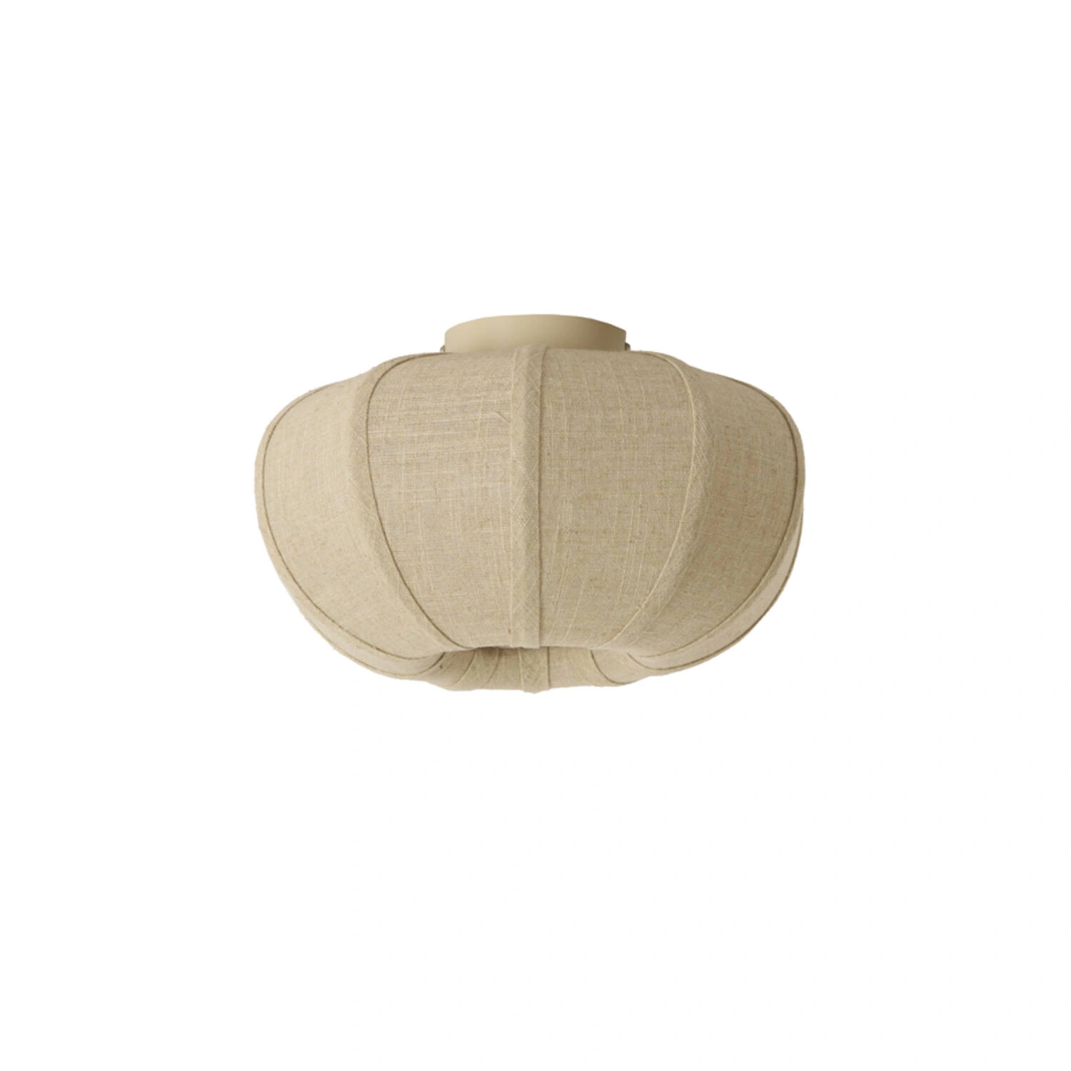 Plafondlamp Linnea natuurlijk linnen - naturel beige Ø30 cm 46867