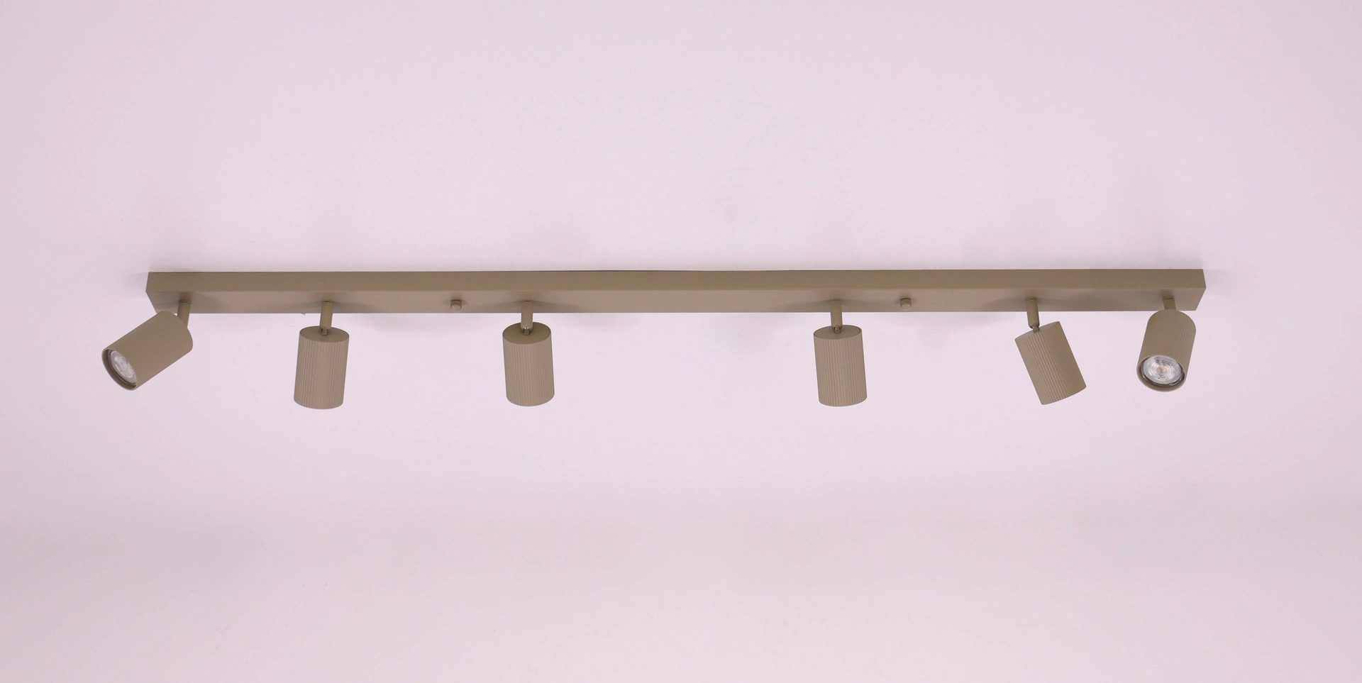 Opbouwspot Zandkleur 120cm gu10 6 Lichts 46775