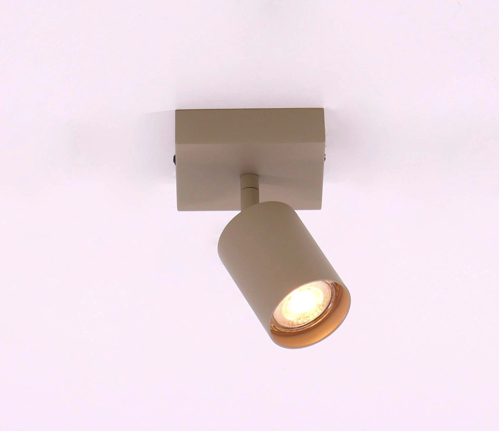 Opbouwspot zand - vierkant 10x10cm 61229