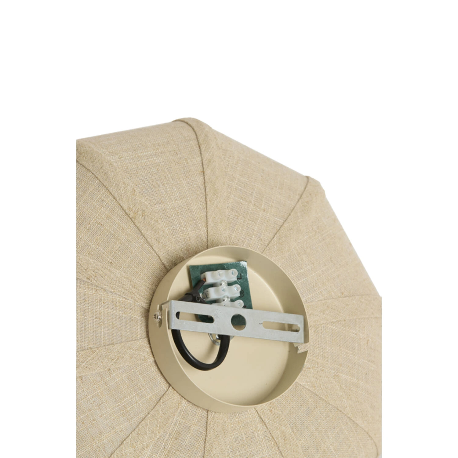 Plafondlamp Linnea natuurlijk linnen - naturel beige Ø30 cm 46867