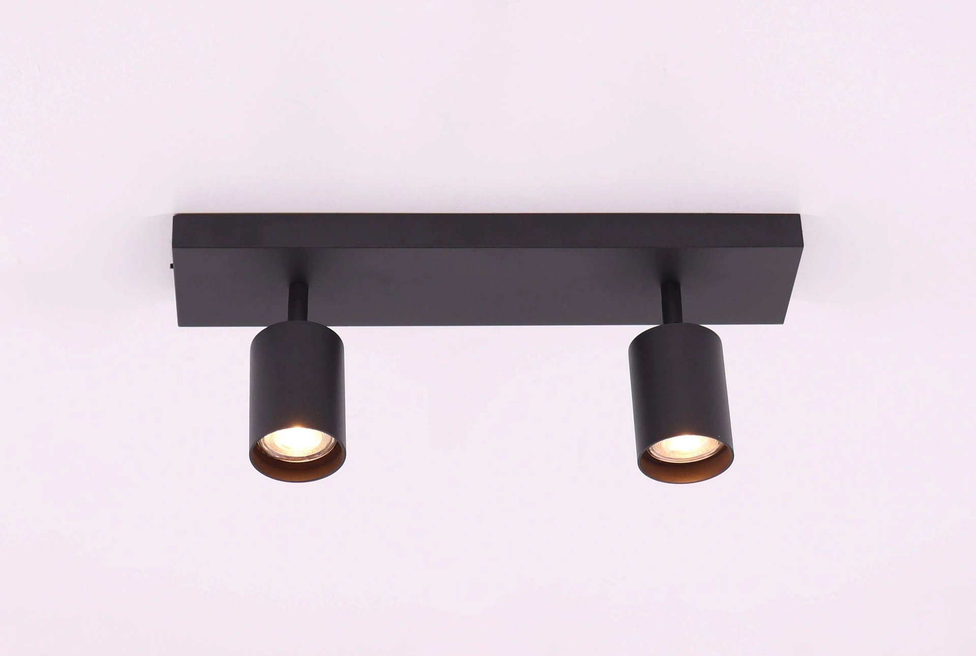 Opbouwspot 2-lichts LED - zwart 40 cm  61143