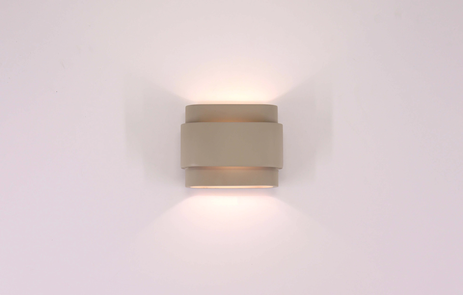 Wandlamp Zand gips up & down 20 cm – 2x G9 fitting 46803