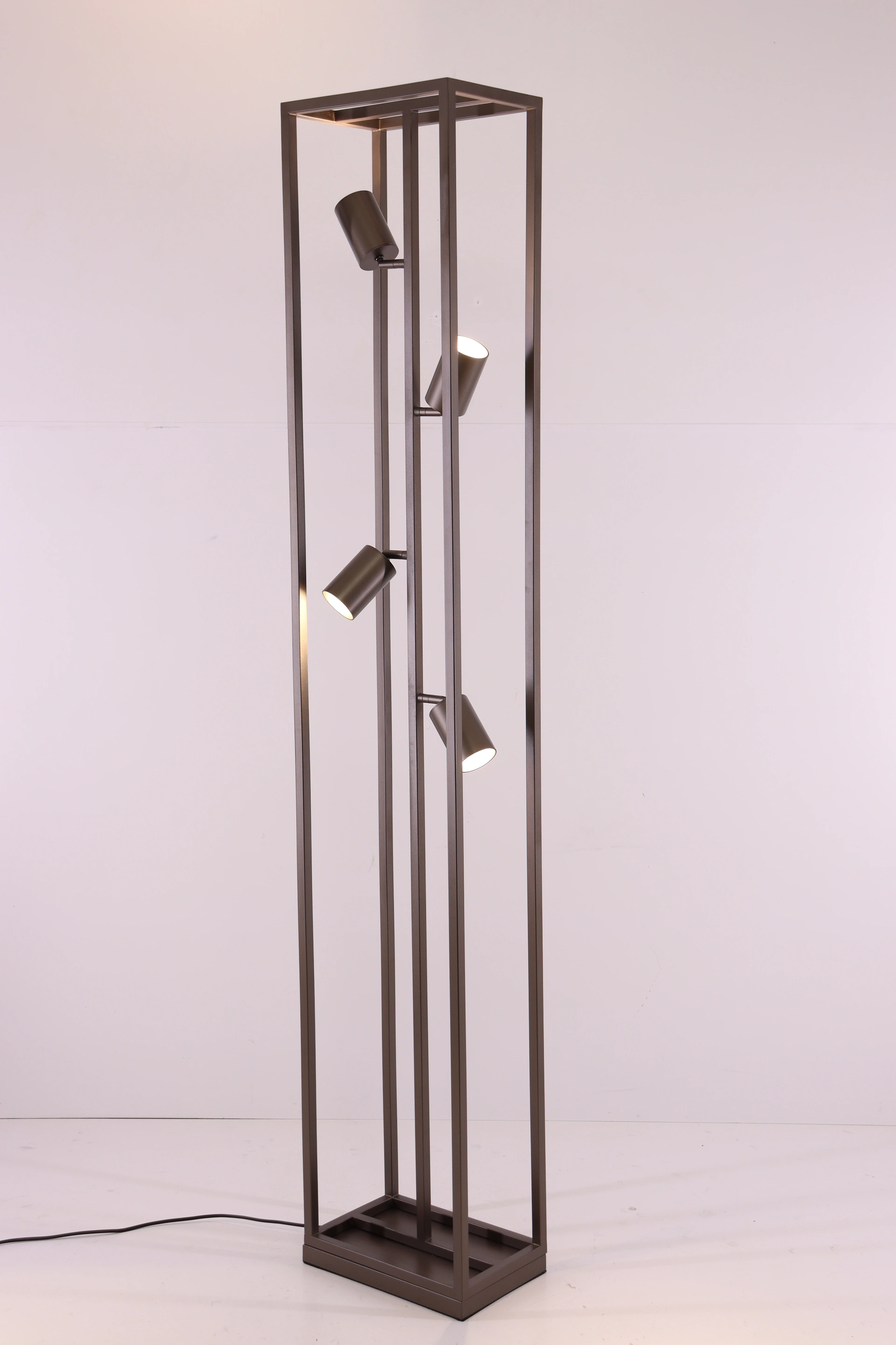 Vloerlamp cacao | rechthoek frame 160cm 61240