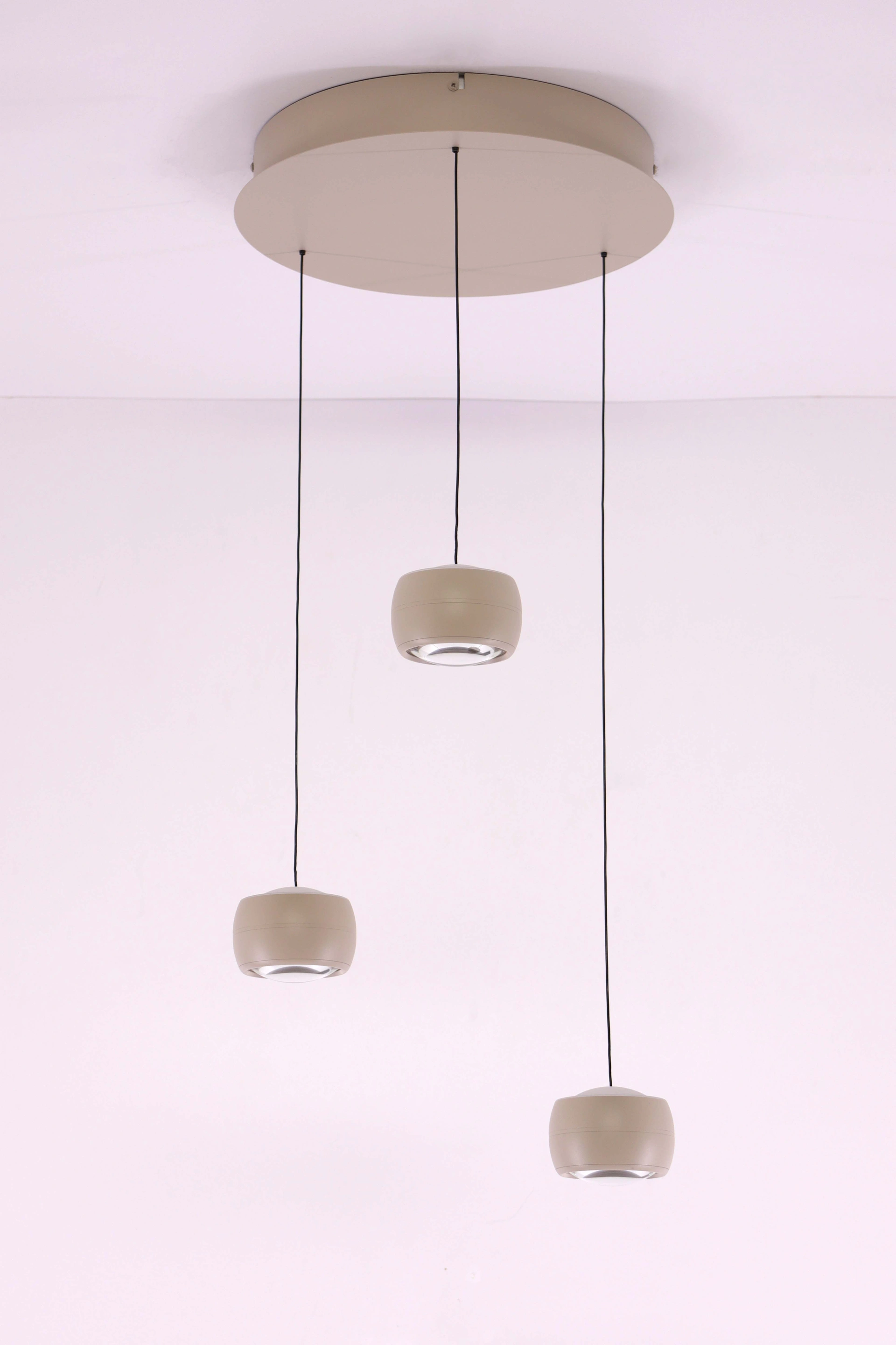 Hanglamp 3 lichts dia 35cm - creme - dim to warm    46567