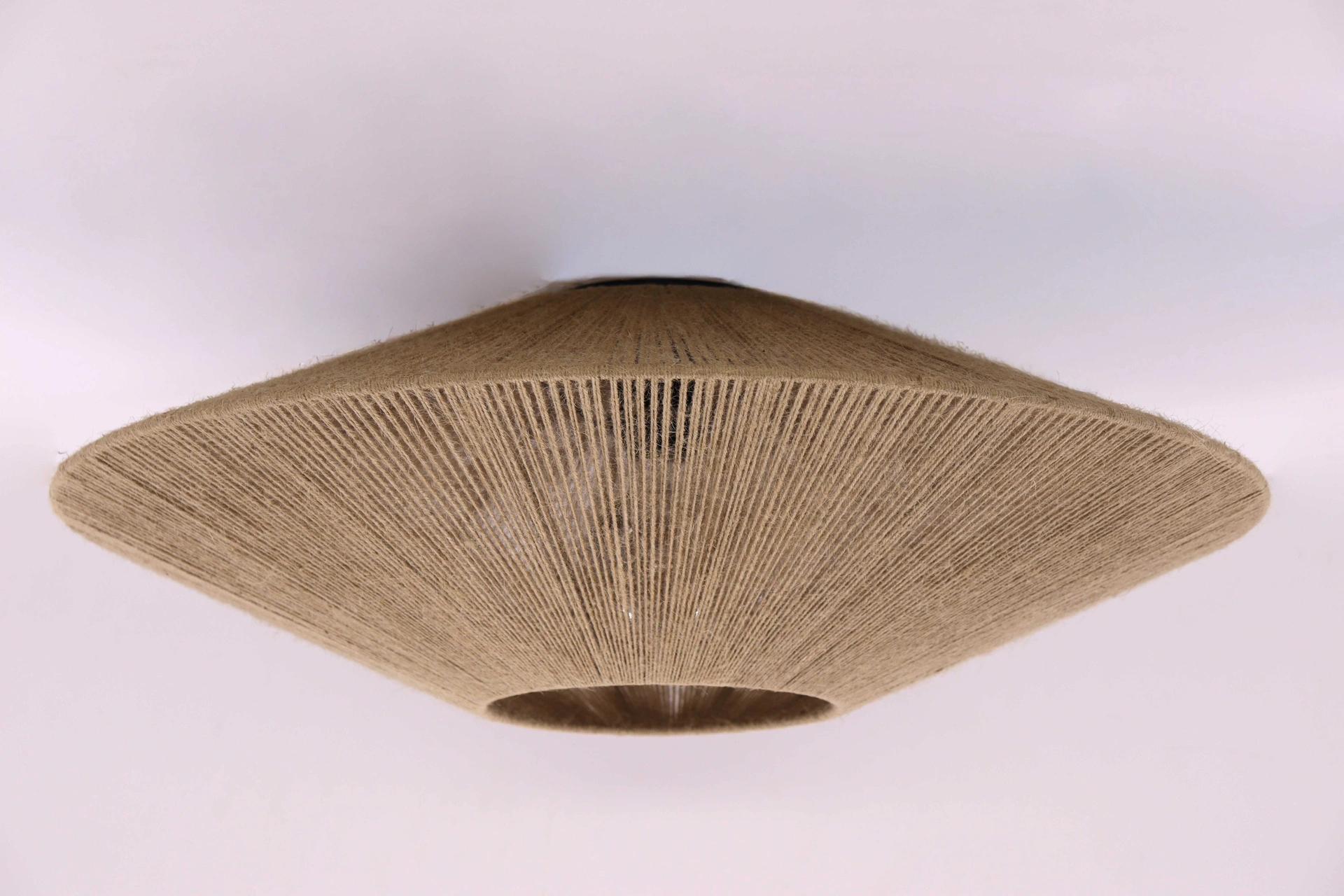 Plafondlamp - naturel touw - Diameter 65cm 46301 PL